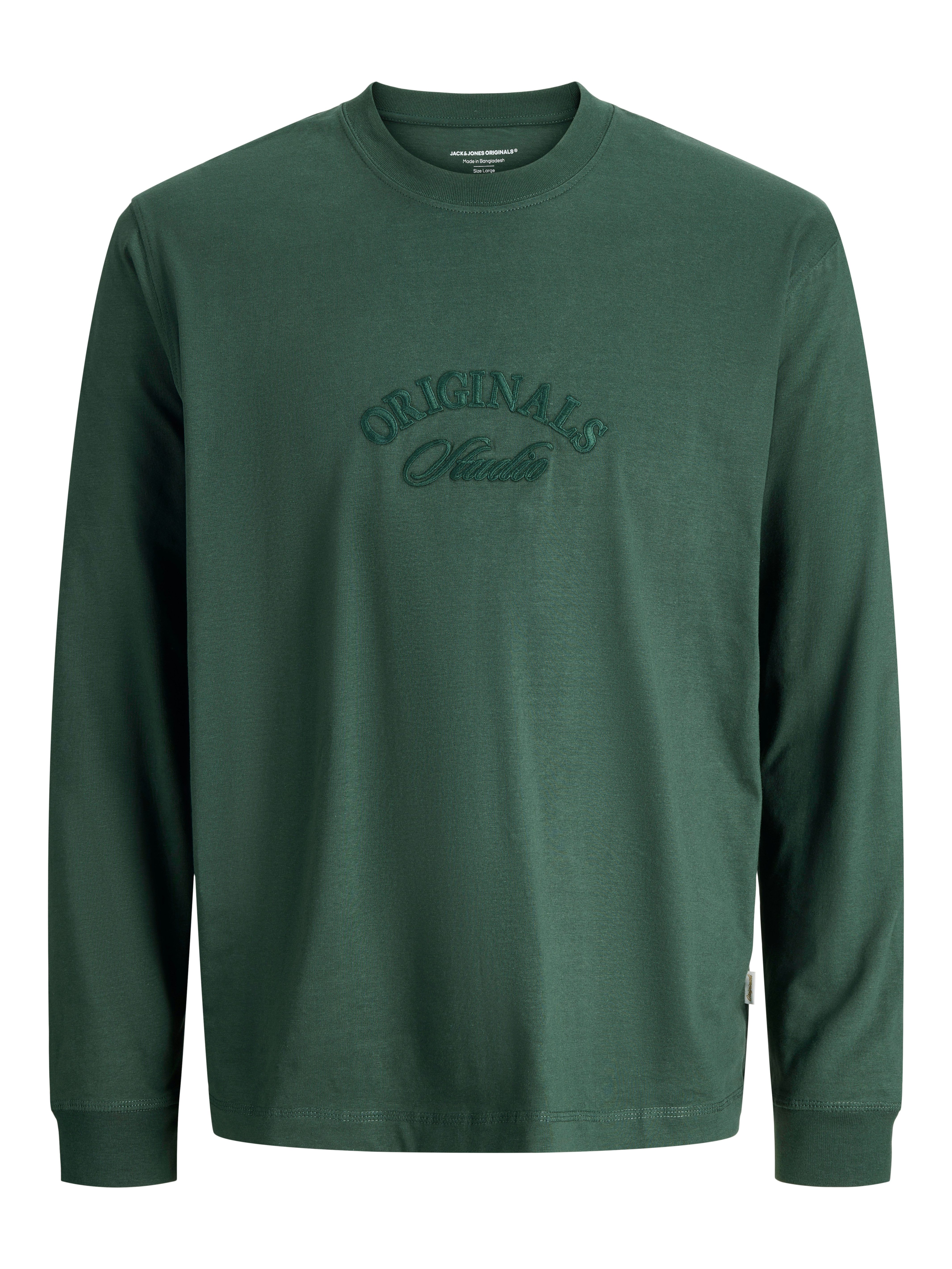 Langarmshirt JORBLEECKER BRANDING TEE LS 2PK MP JNR