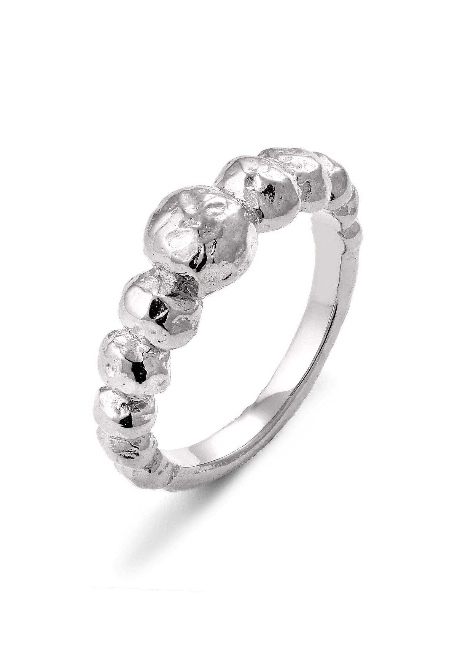HAZE & GLORY Fingerring Bubble Dots Design 925 Sterling Silber