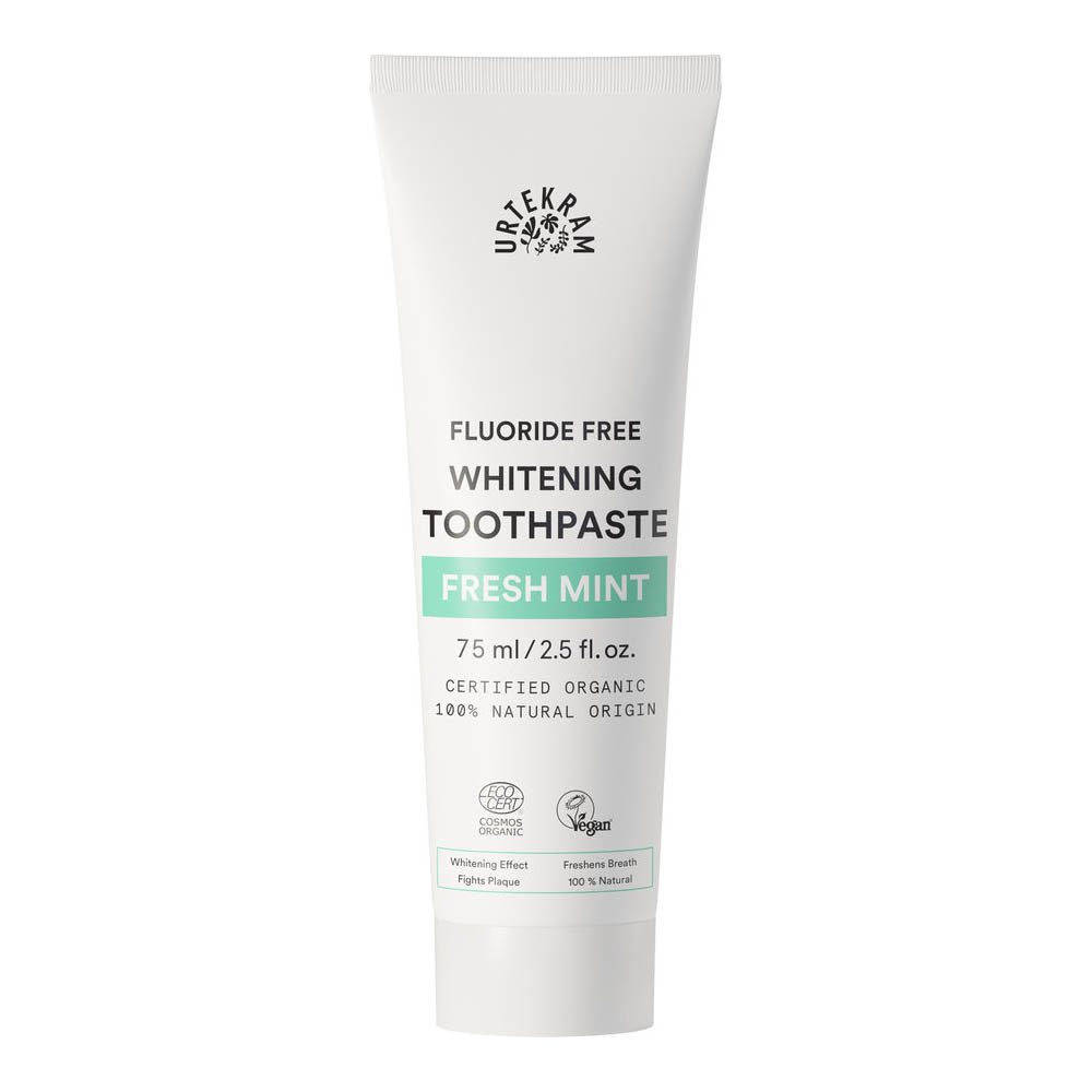 Urtekram Zahnpasta Toothpaste - Fresh Mint & Whitening 75ml