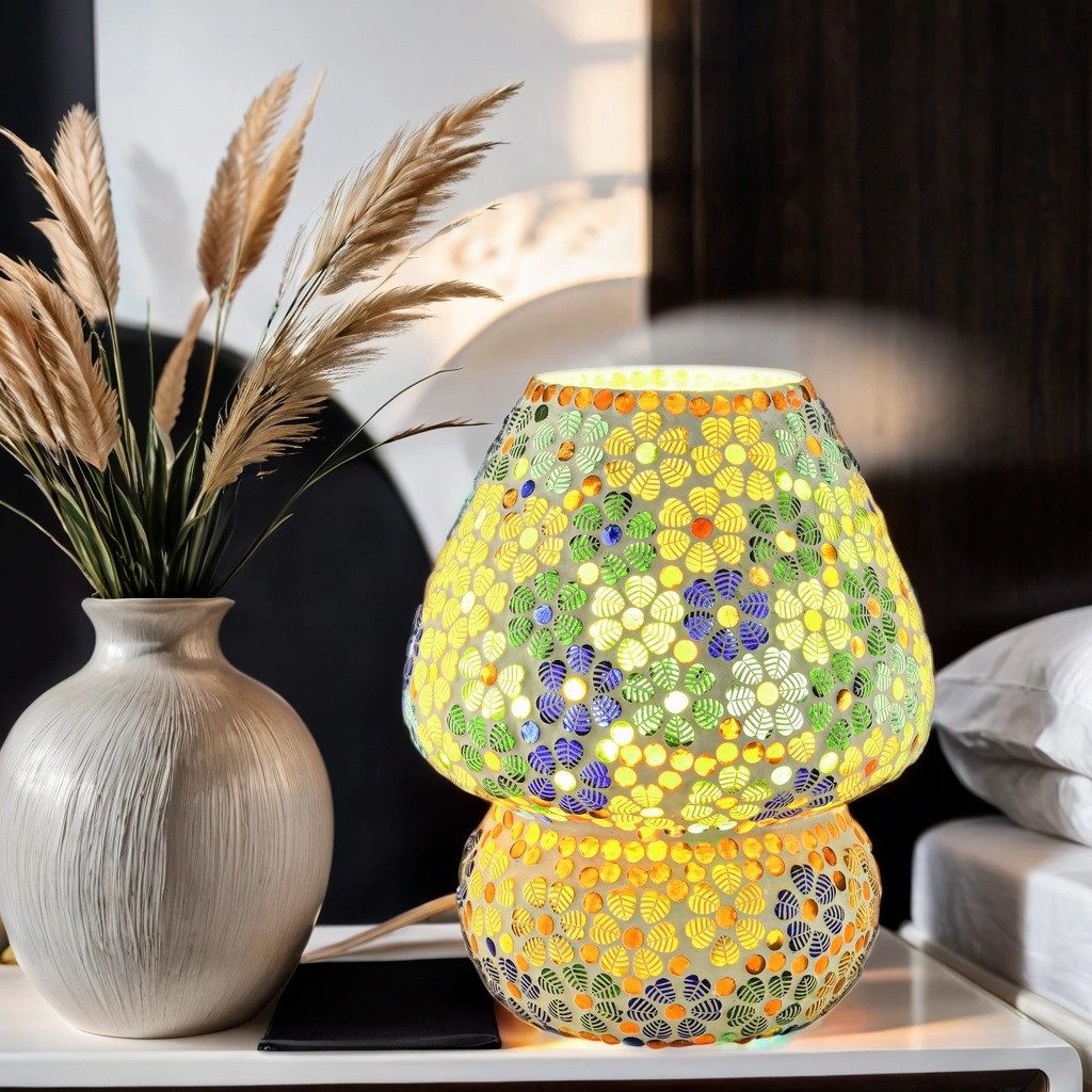 Marrakesch Orient & Mediterran Interior Nachttischlampe Boho Deko Tischlamp günstig online kaufen