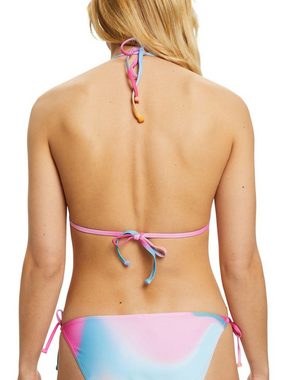 Esprit Triangel-Bikini-Top Wattierter Triangel-Bikini in Batikoptik