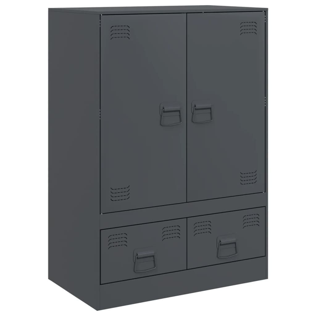 vidaXL Highboard Highboard Anthrazit 67x39x95 cm günstig online kaufen