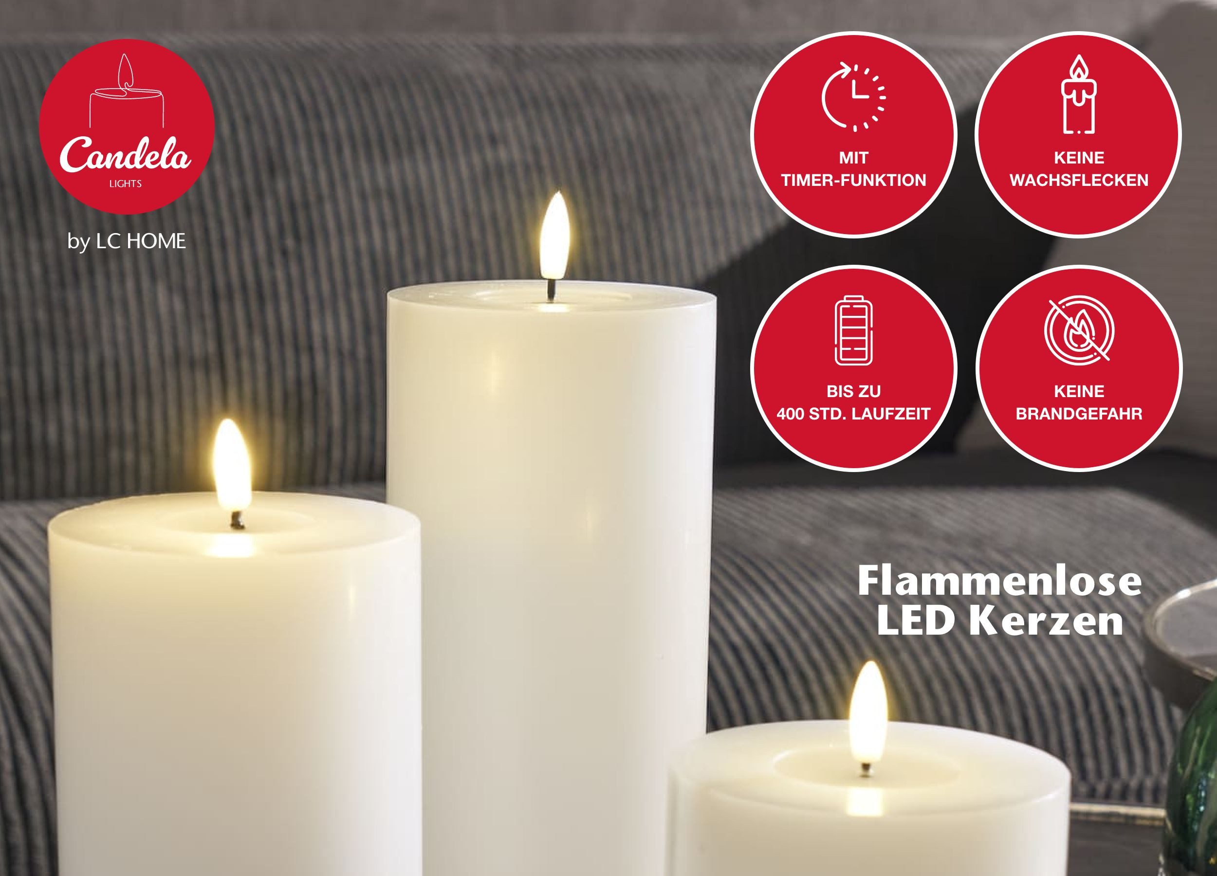LC Home LED-Kerze Candela Lights LED günstig online kaufen