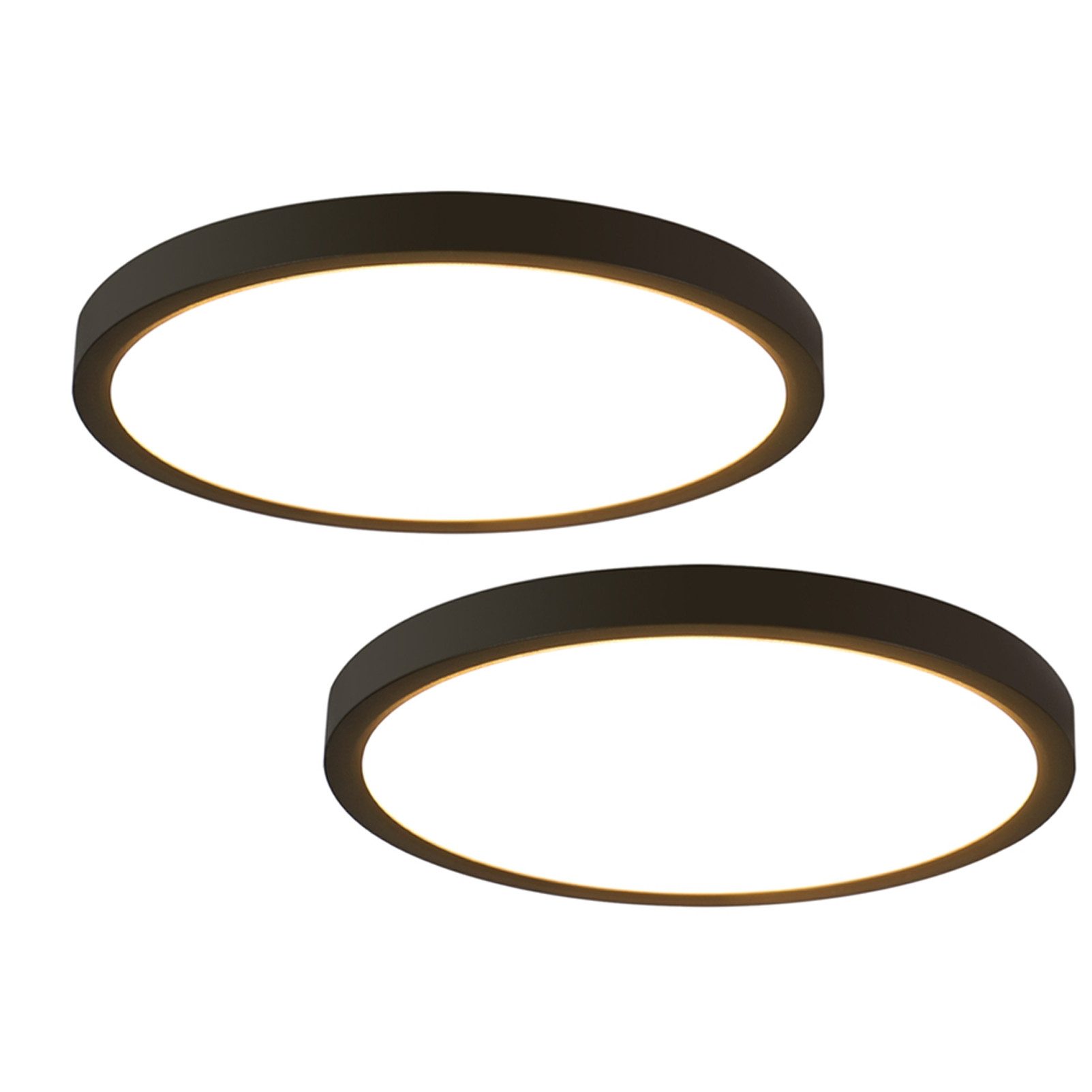 ZMH LED Deckenleuchte Whonzimmer Ø17/18/27CM Modern günstig online kaufen