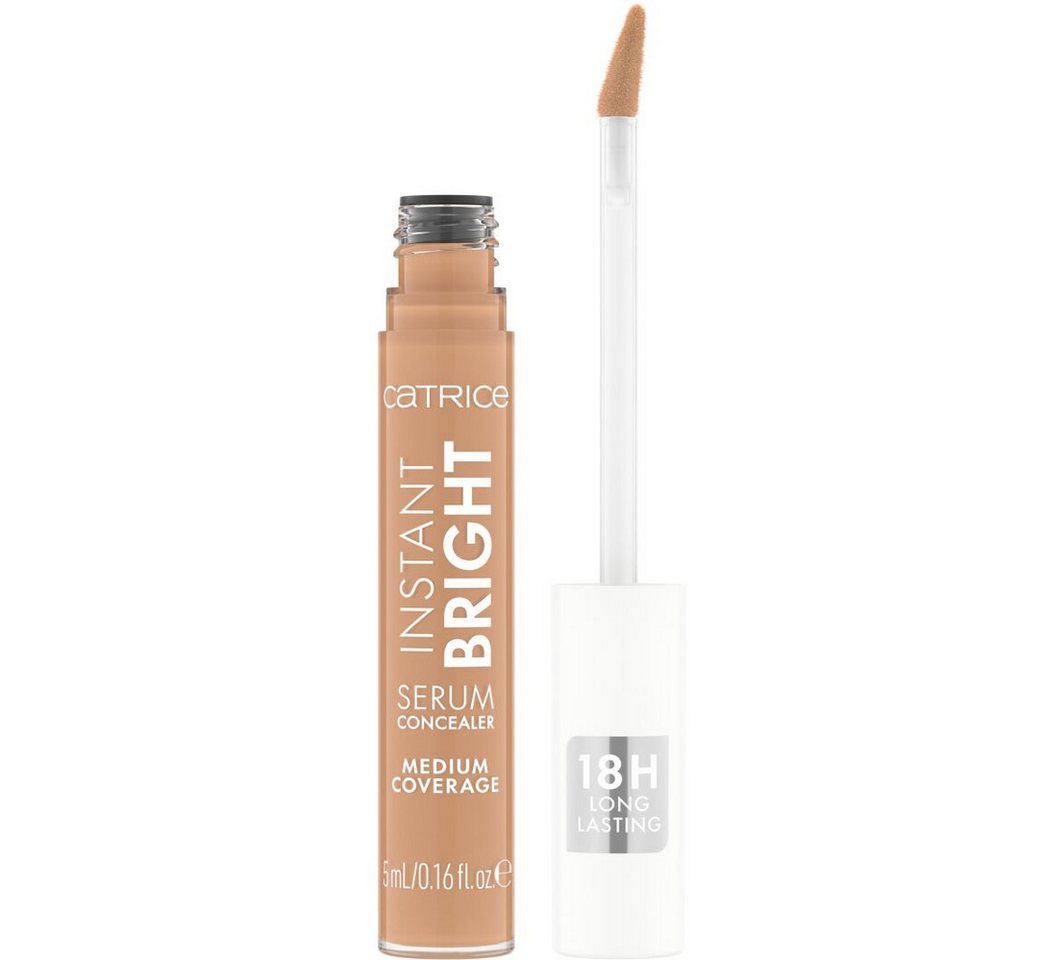 Catrice Concealer INSTANT BRIGHT SERUM CONCEALER, 3-tlg., Langhaltend, mittlere Deckkraft, leichte Textur, spendet Feuchtigkeit.