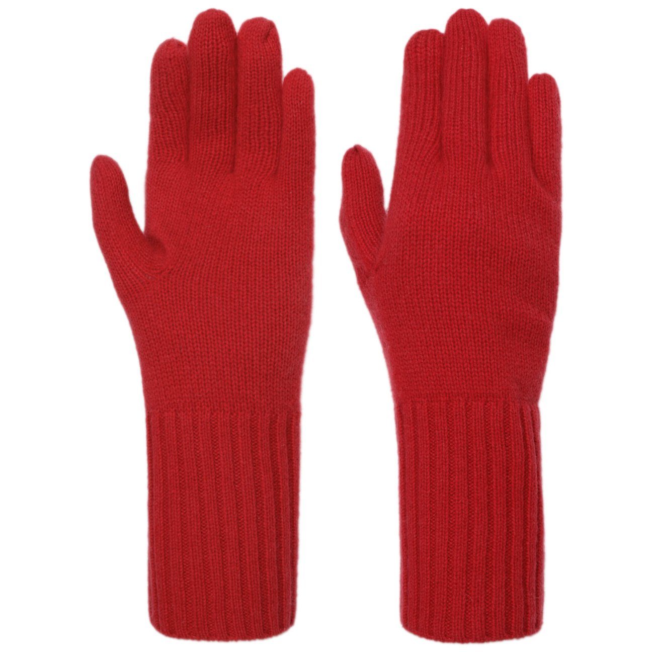 Seeberger Strickhandschuhe Handschuhe rot