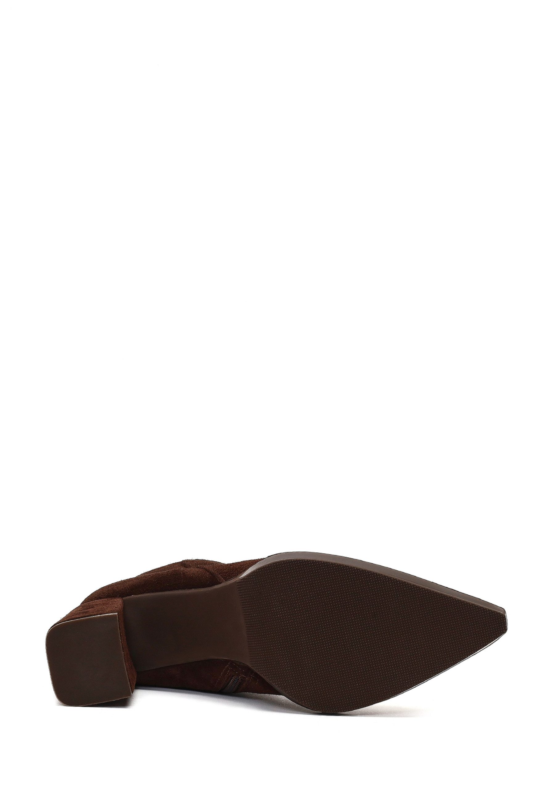 Derimod Absatz-Stiefeletten aus Veloursleder Ankleboots