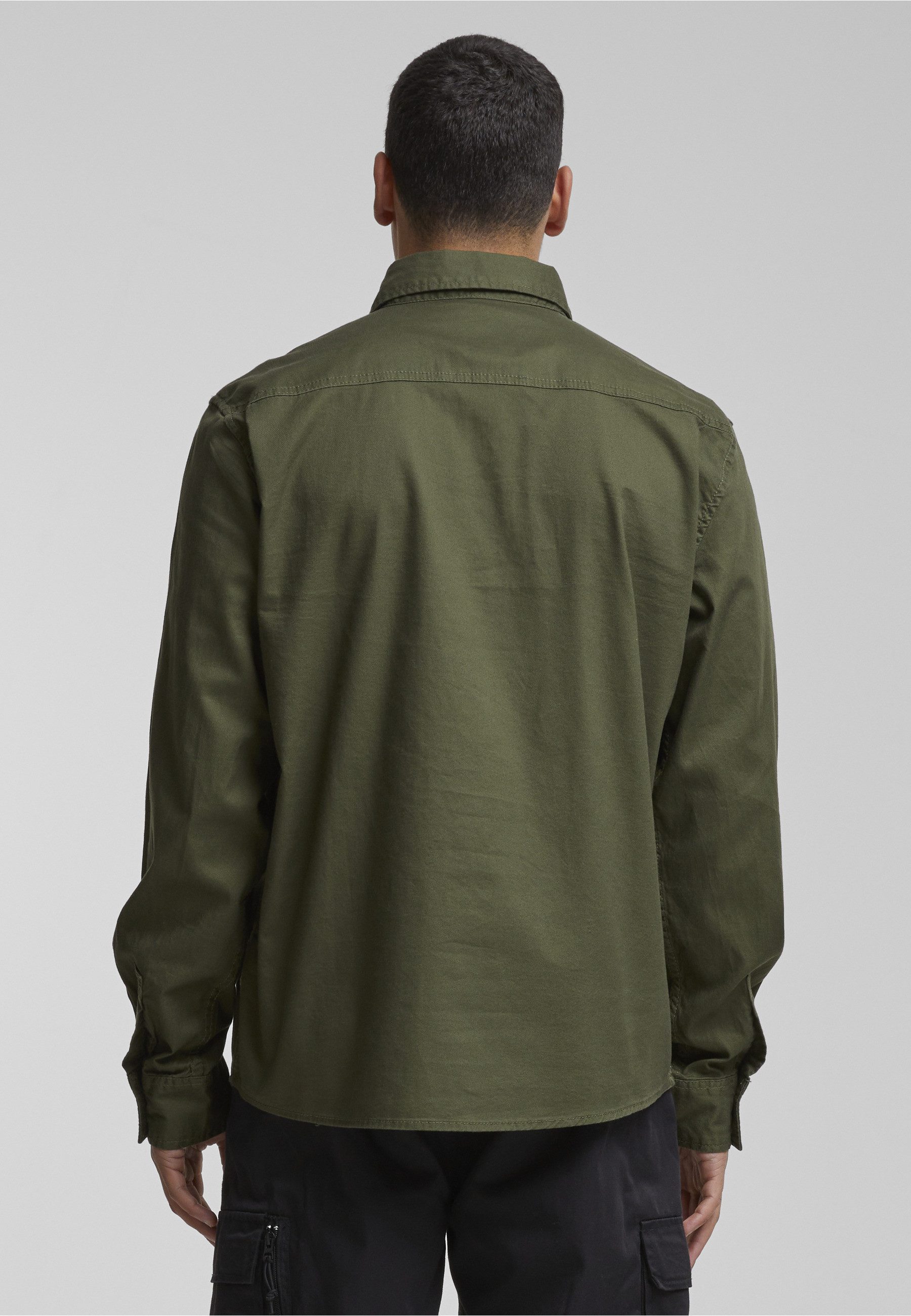 Brandit Langarmshirt Brandit Herren Flanellshirt (1-tlg)