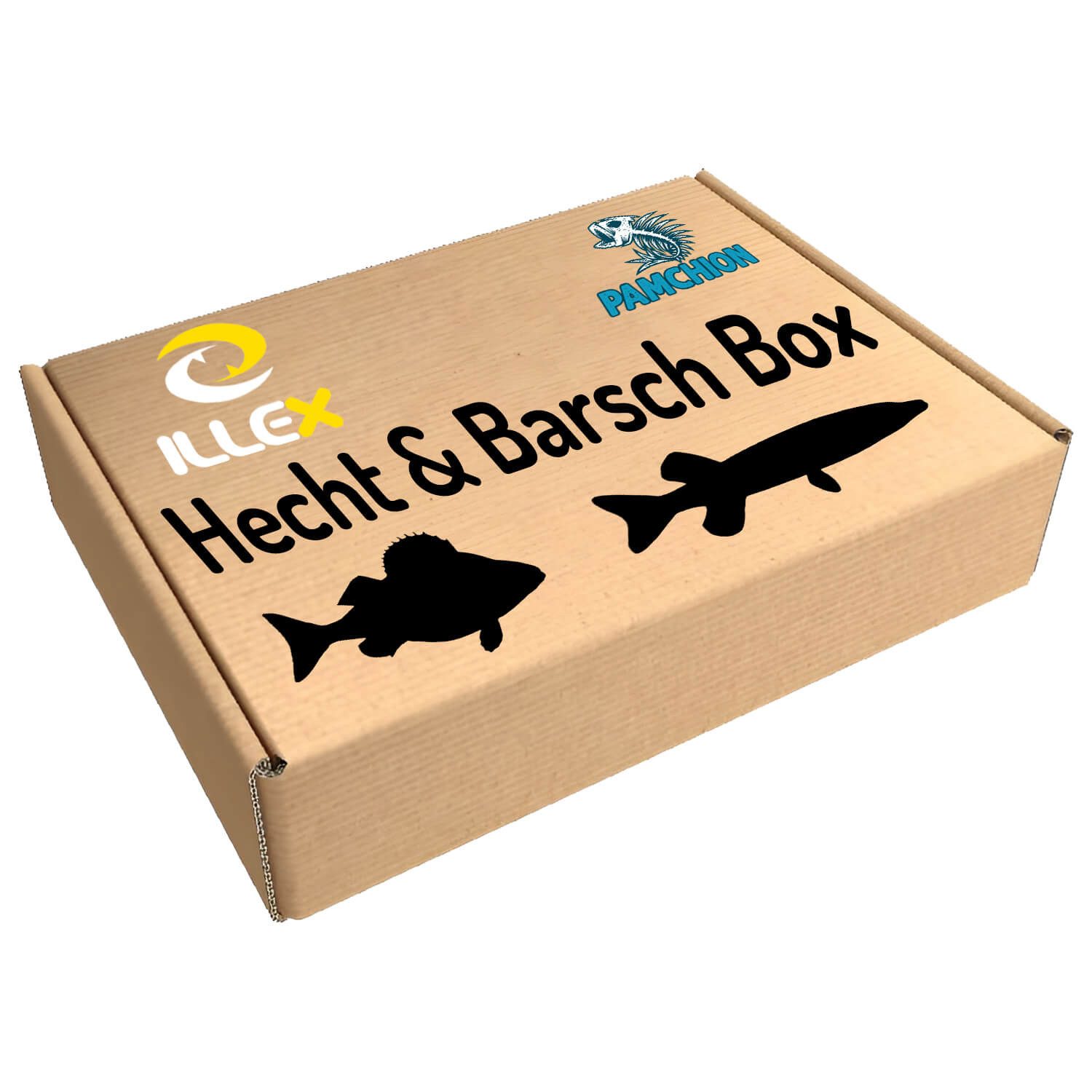 Illex Kunstköder Illex Hecht und Barsch Edition Box mit Wobbler, Gummifische, Jighaken, (Set, 1-St)