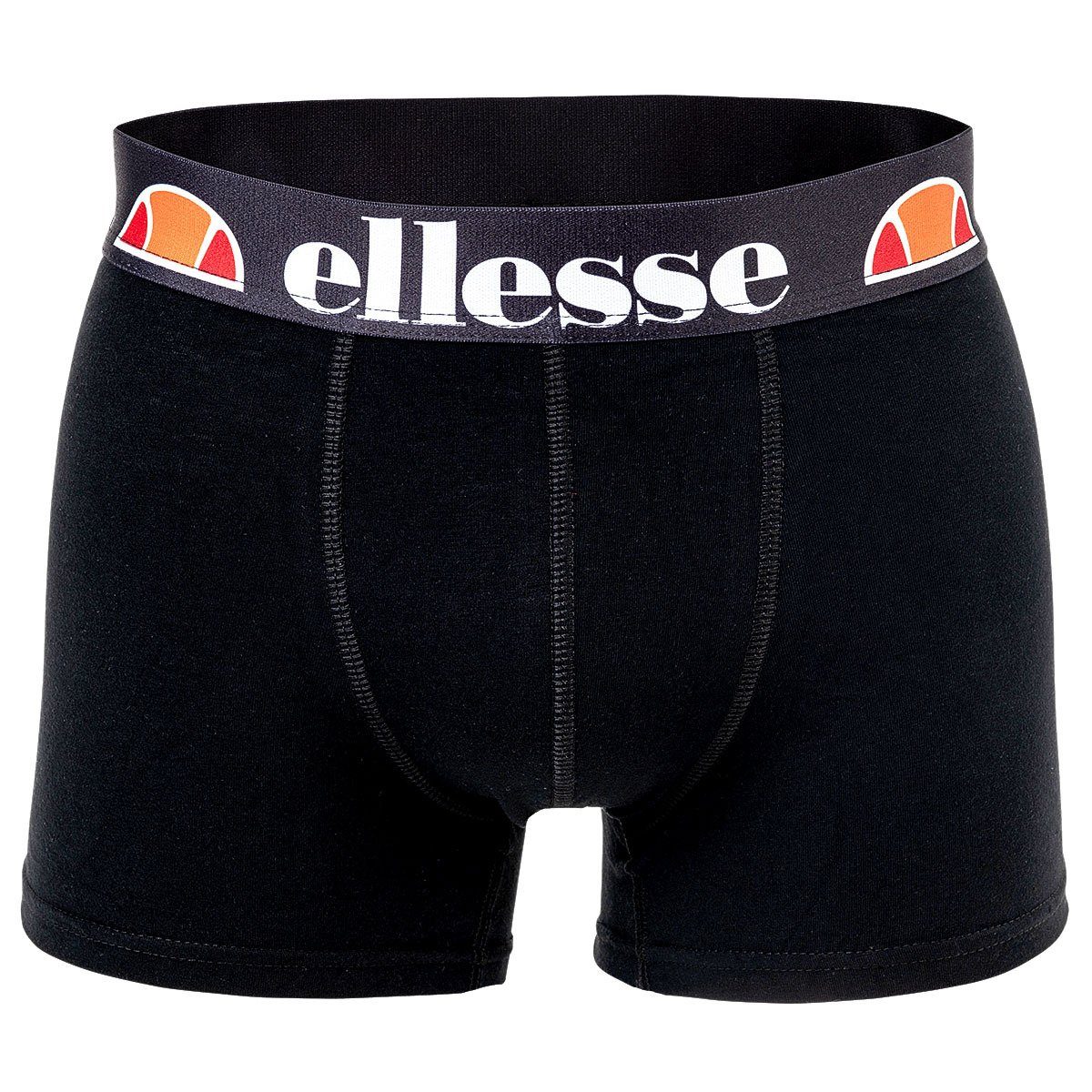 Ellesse Boxer Herren Boxer Shorts - Schwarz Pack 3er Fashion GRILLO