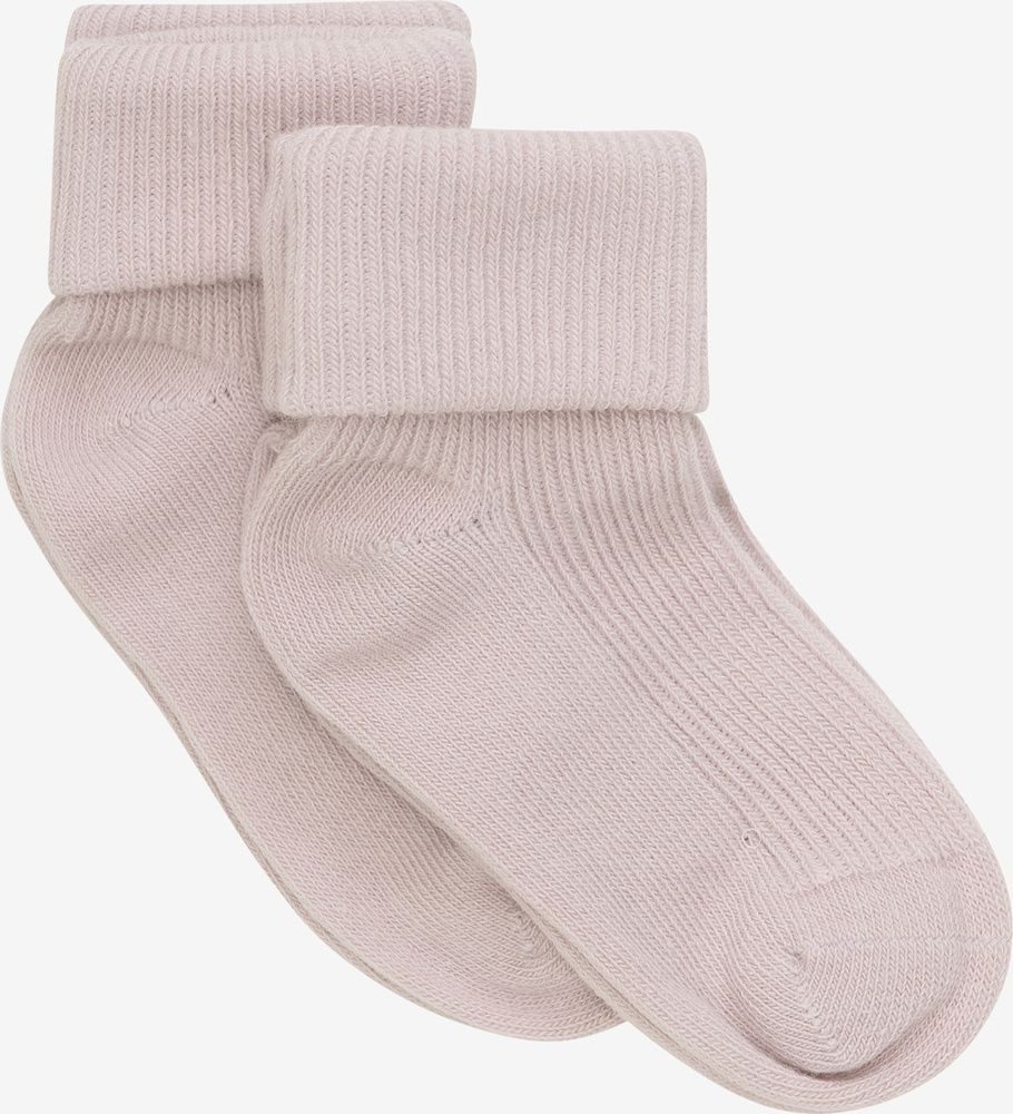 Minymo Socken Baby Rib Sock mit Fold (2-Pack)