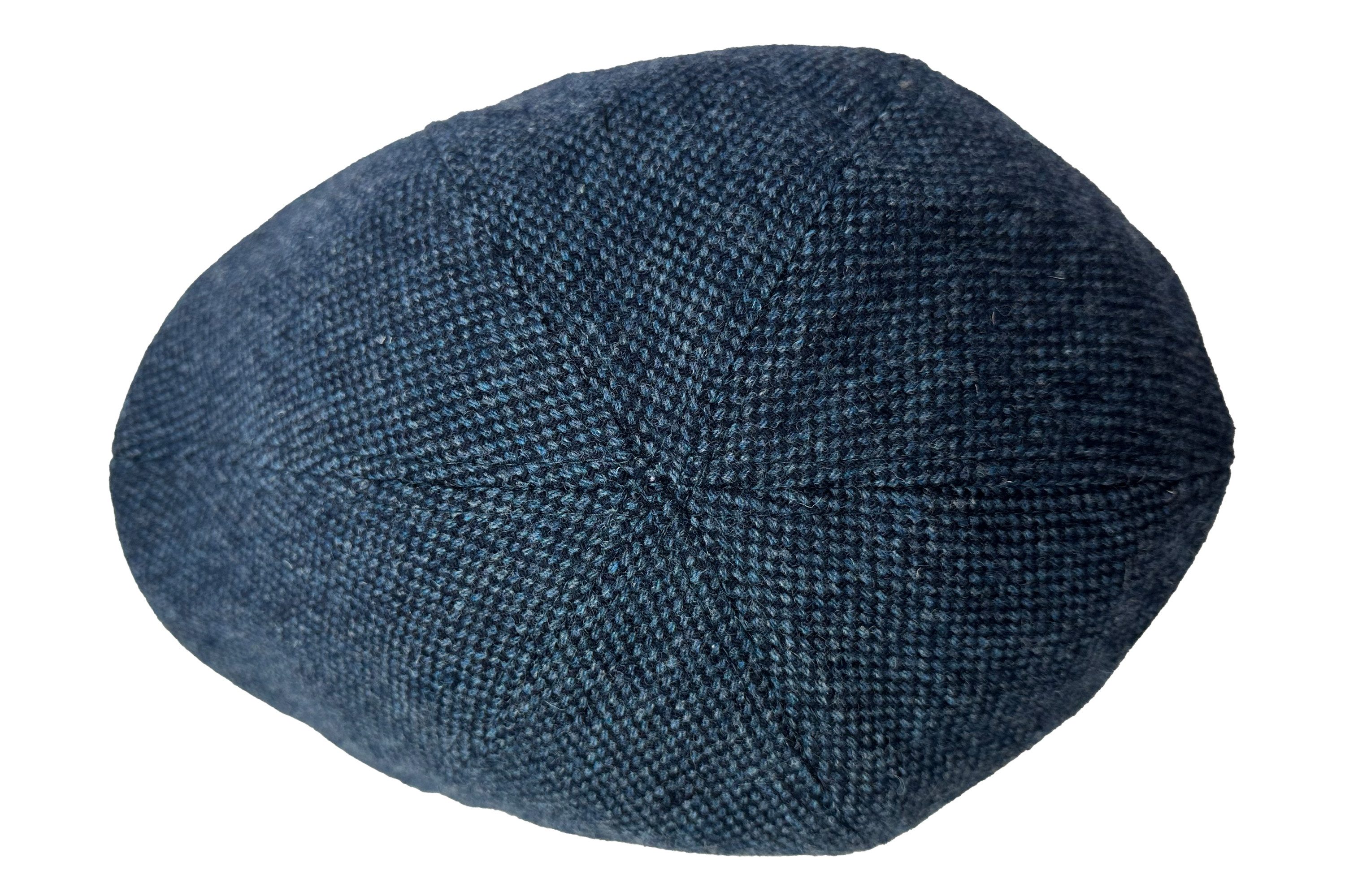 Fiebig Flat Cap 6-Panel Donegal Cap mit elastischem Verschluss