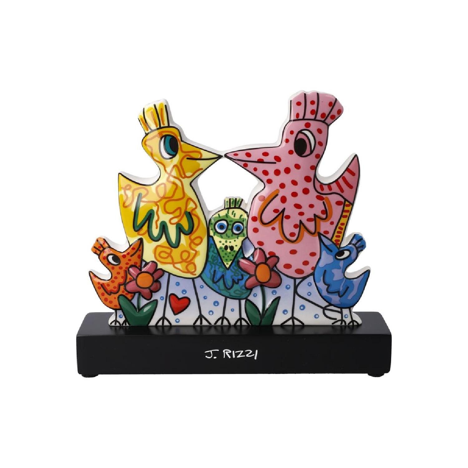 Goebel Dekofigur Goebel James Rizzi - "Our colorful family" - Figur