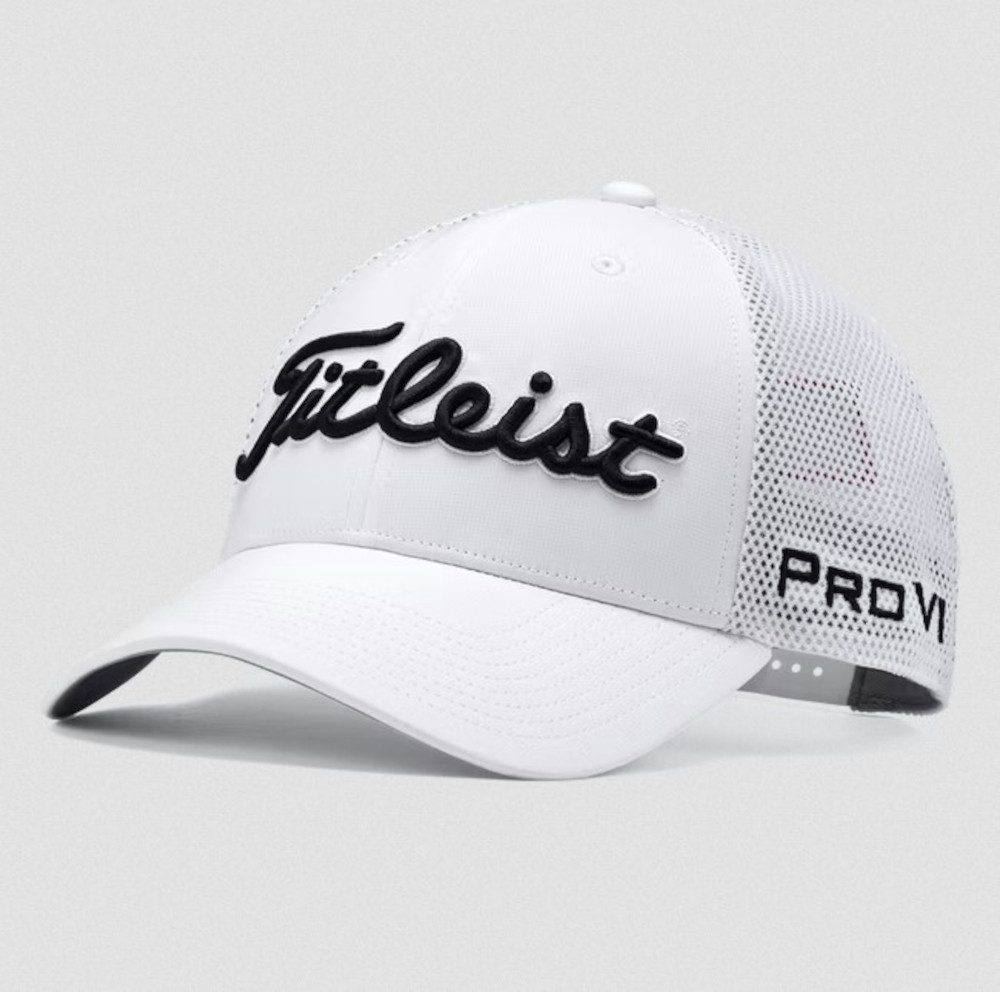 Titleist Baseball Cap Titleist Cap Tour Sports Mesh Weiß-Schwarz M/L