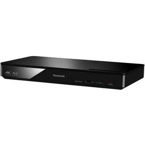 Panasonic DMP-BDT184 / DMP-BDT185 Blu-ray-Player (LAN (Ethernet), 4K Upscaling, Schnellstart-Modus)