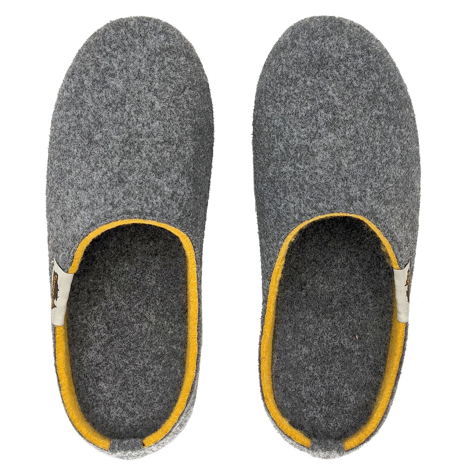 in Outback Grey-Curry Materialien Slipper Designs« Gumbies Hausschuh »in aus recycelten farbenfrohen