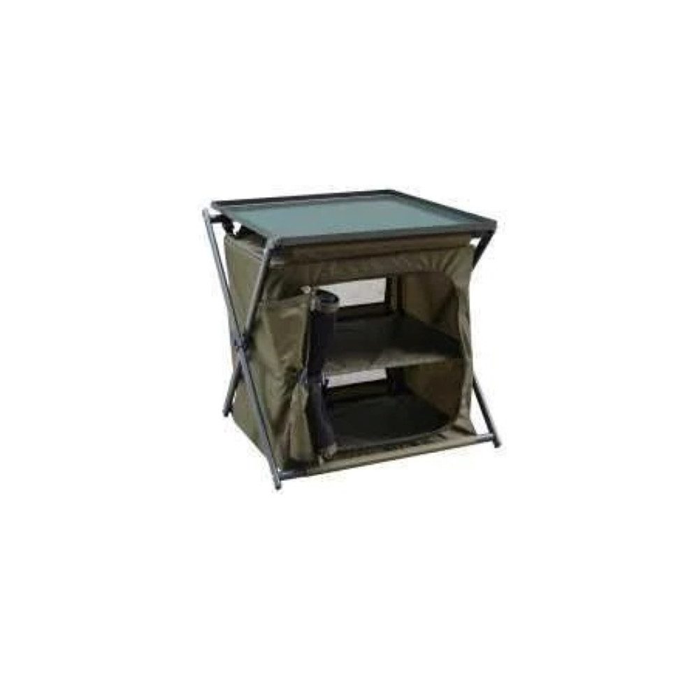 Campingschrank 2 Fach Outdoor Küchenschrank Kompakt für Karpfen Camping