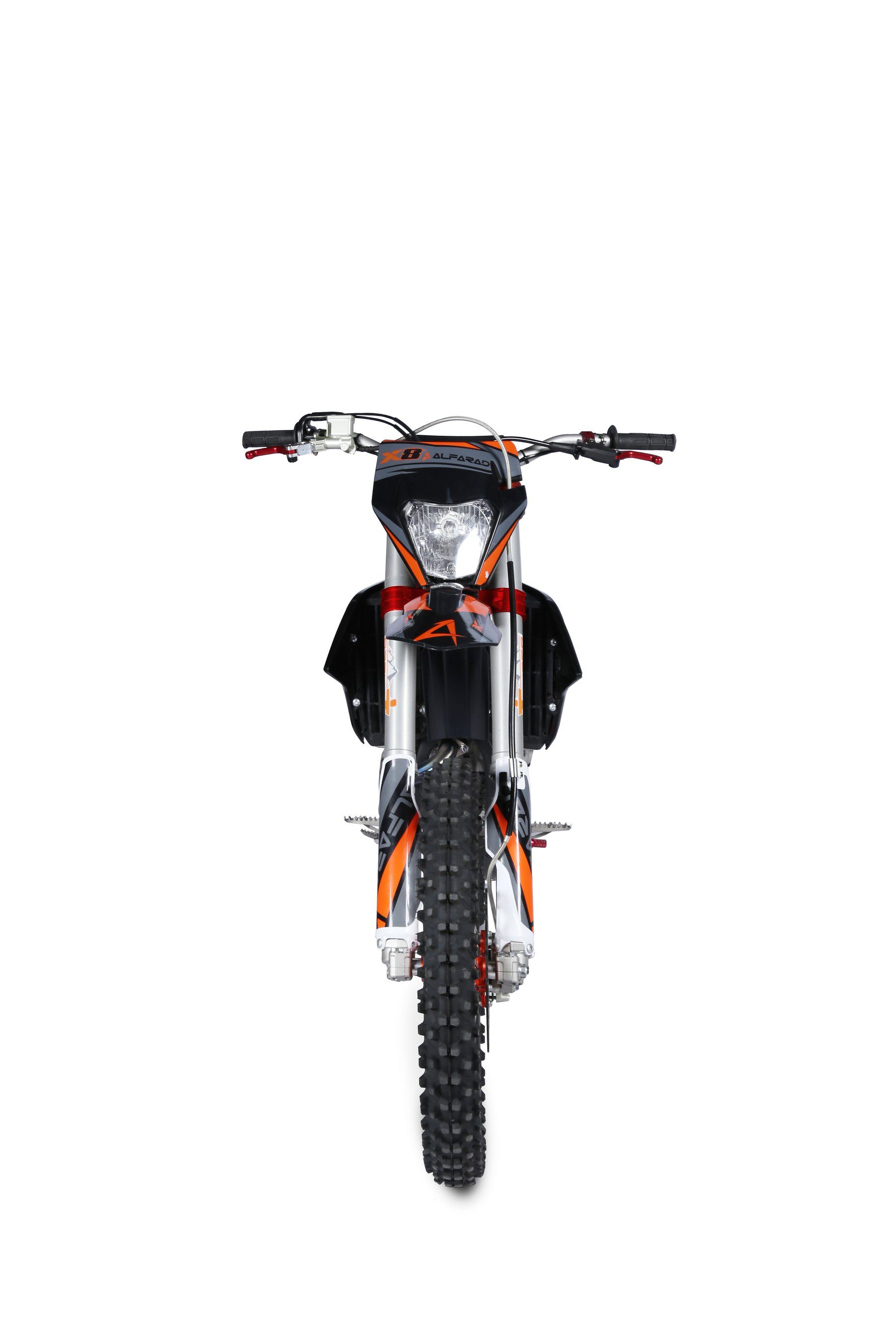 KXD Dirt Bike 300ccm Alfarad X8 Dirtbike Vollsross Enduro Crossbike 21/19 Black