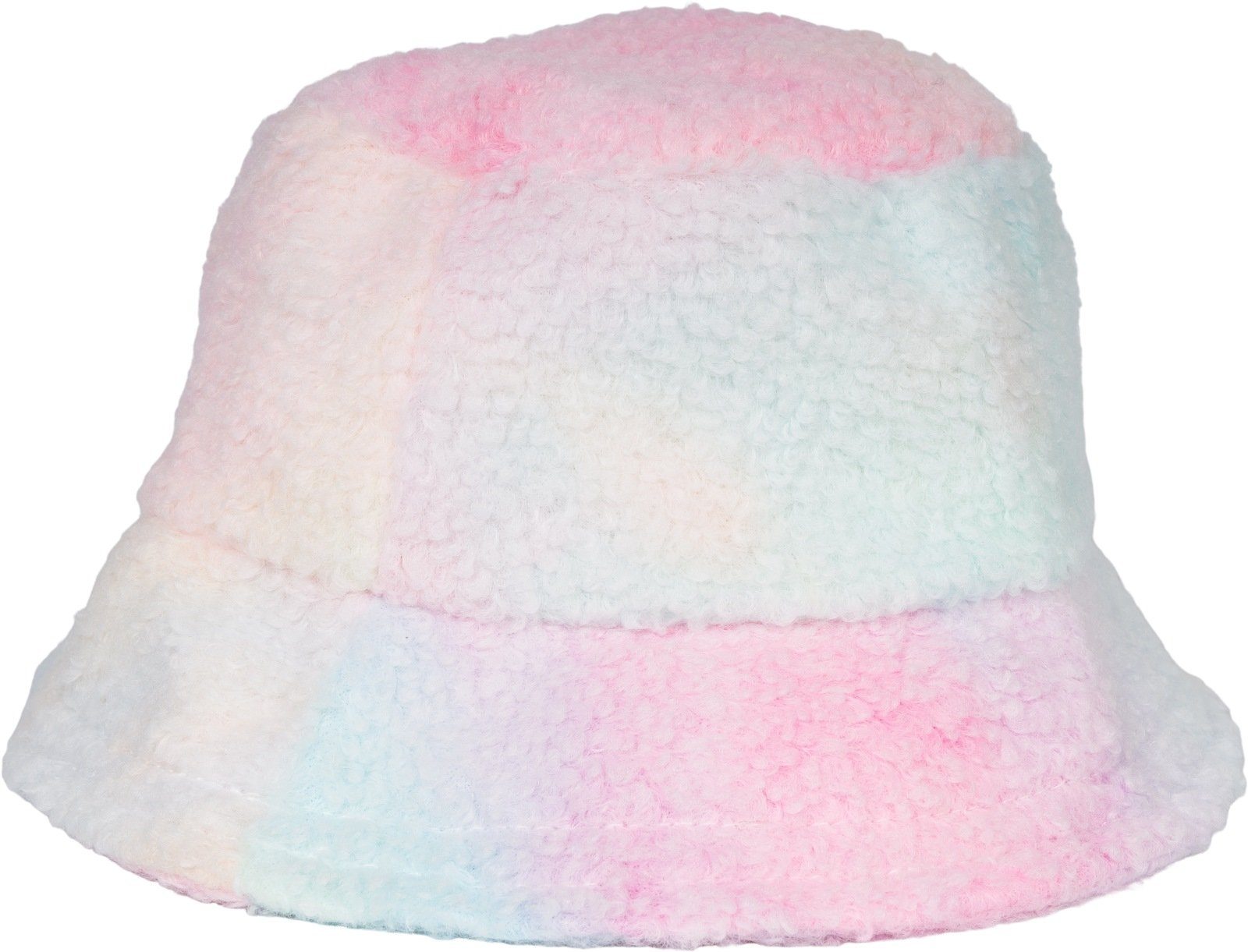 styleBREAKER Fischerhut Teddyfell Fischerhut Ombré (1-St)