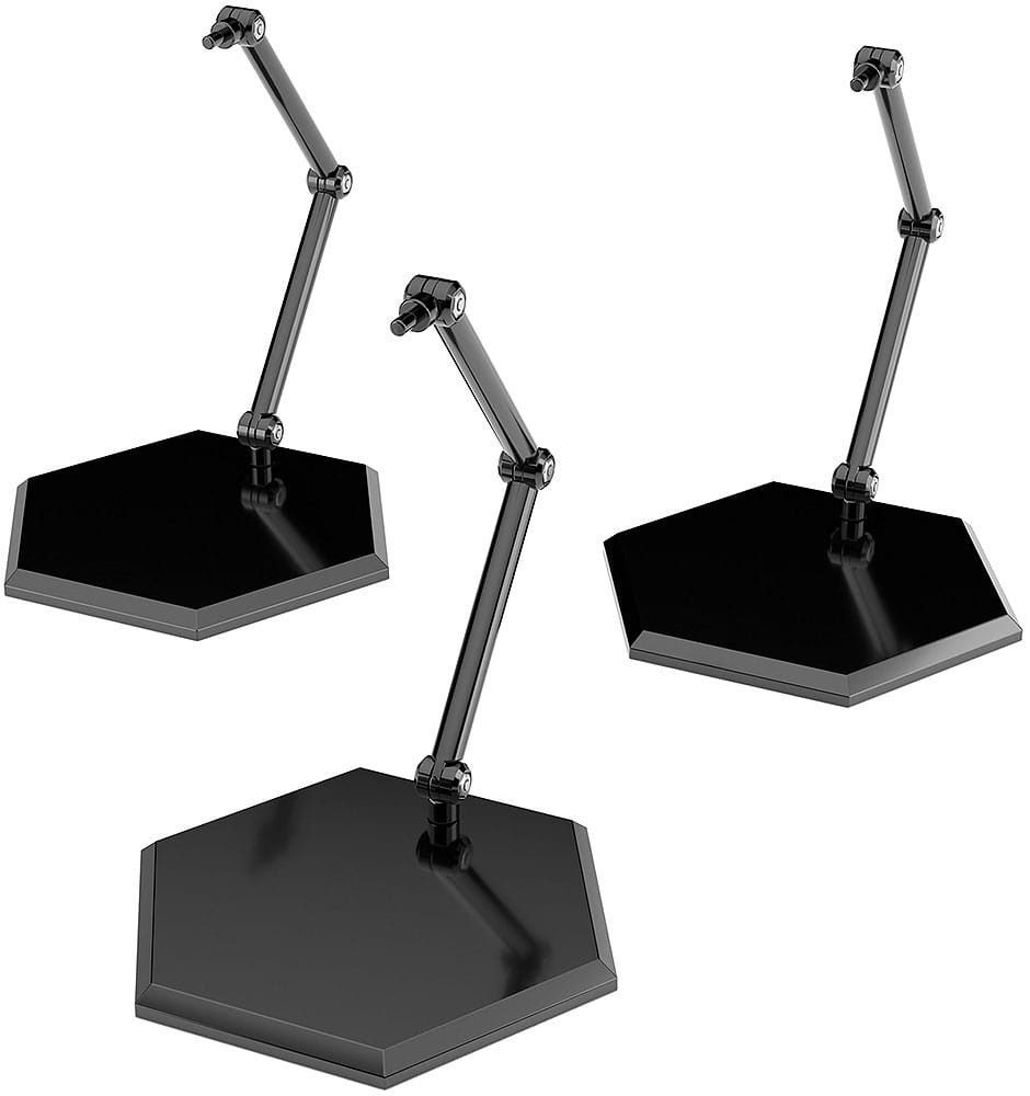 Good Smile Company Merchandise-Figur The Simple Stand Mini Nendoroid More Figurenständer Black Hex Type 3er