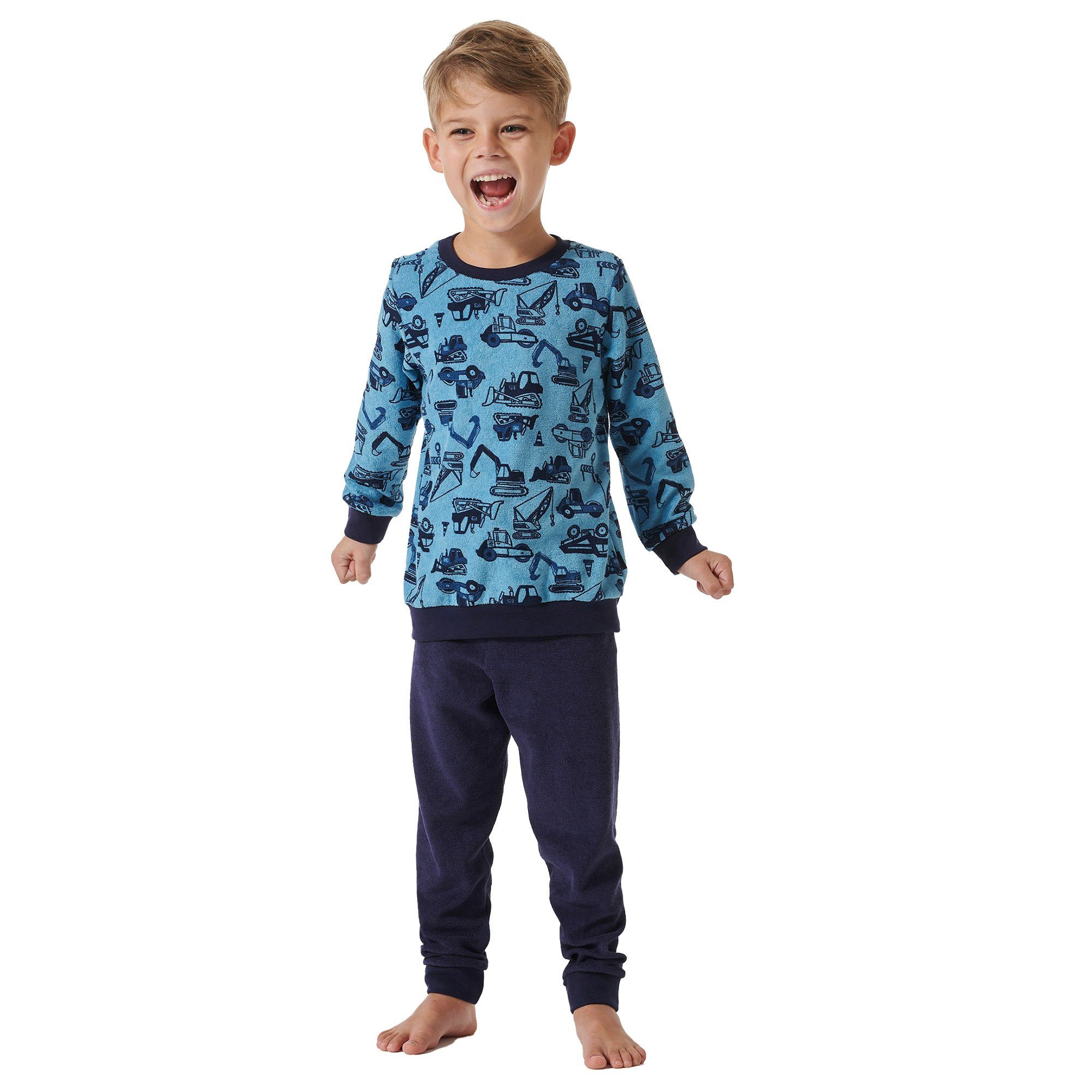 Schiesser Pyjama Jungen Pyjama Baumwolle (2 tlg)