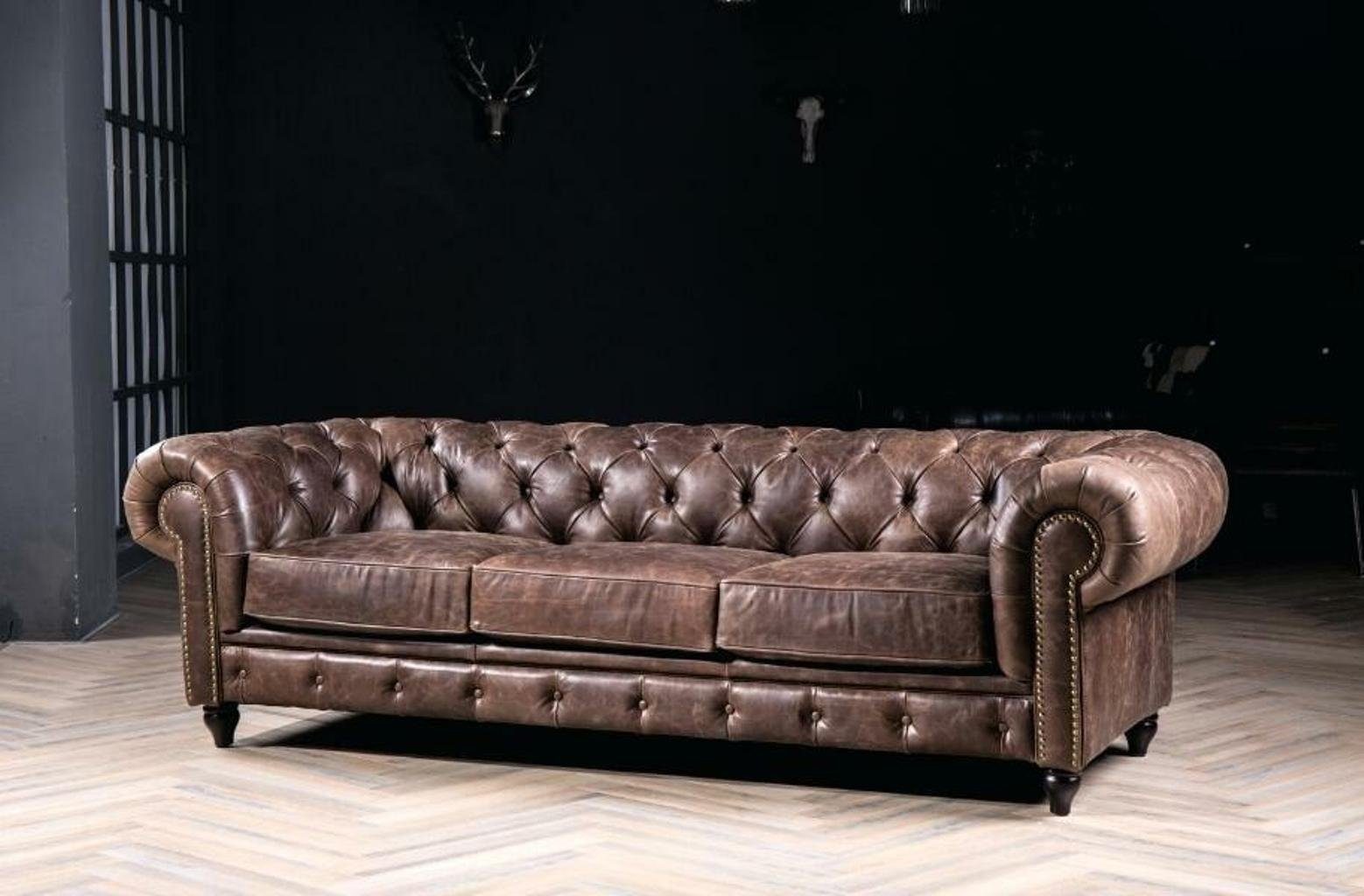 JVmoebel Sofa Chesterfield Design Luxus Polster Sofa Couch Sitz Garnitur, Made in Europe