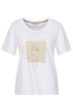 bugatti T-Shirt mit floralem Print