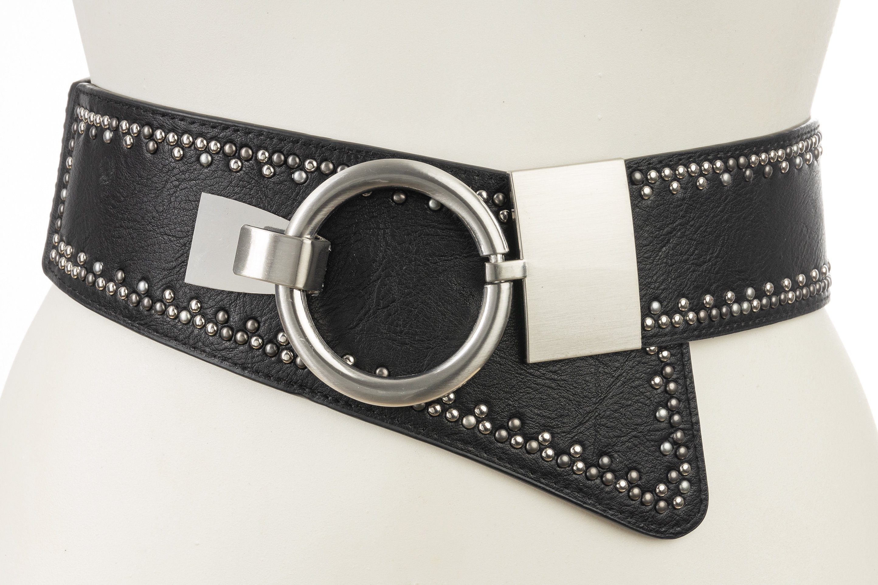 Cassandra Accessoires Taillengürtel "Rivets" Stretchgürtel mit günstig online kaufen