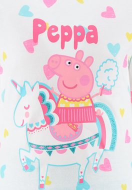 Peppa Pig Schlafanzug Peppa Wutz Kinder Mädchen Schlafanzug Kinder Pyjama Langarm Shirt + Schlaf-Hose (2 tlg)