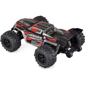 Amewi RC-Buggy Conquer Race Truggy brushed 4WD RtR - Ferngesteuertes Auto - rot