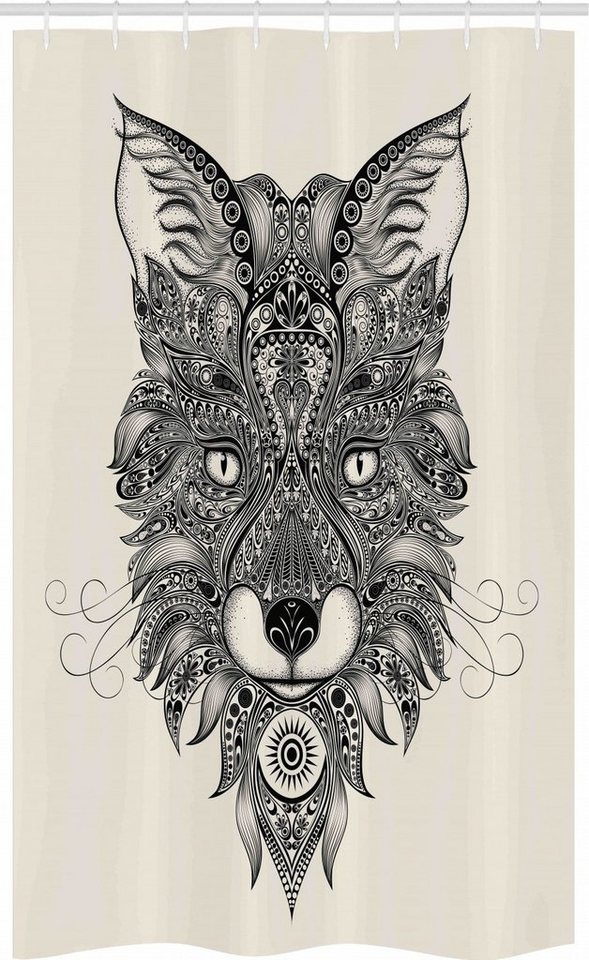 Abakuhaus Duschvorhang »Badezimmer Deko Set aus Stoff mit Haken« Breite