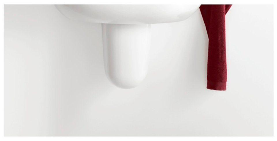 Villeroy & Boch Siphonverkleidung O.Novo Halbsäule, zum Verdecken des