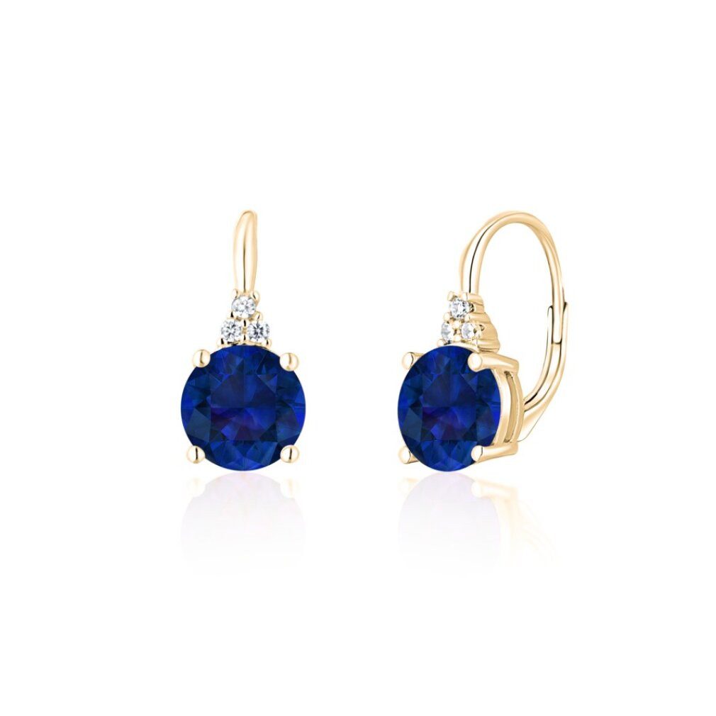 JVD Ohrring-Set Sparkling gold-plated earrings with zircons SVLE1119XH2GM00