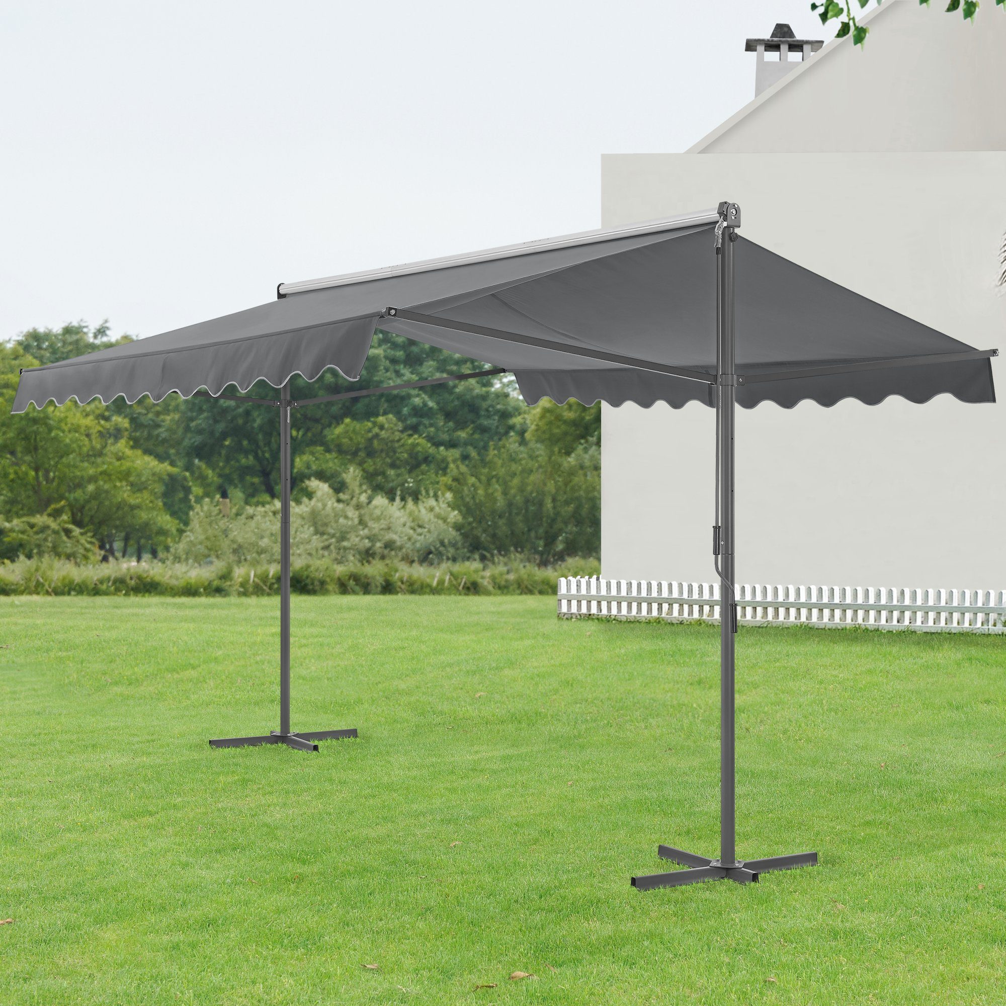 pro.tec Standmarkise Selenizza freistehende Markise 300x300x260cm günstig online kaufen