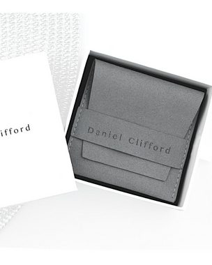 DANIEL CLIFFORD Paar Creolen 'Mia' Klapp-Creolen Silber 925, 10mm (inkl. Verpackung), 925 Sterling Silber, haut- und allergiefreundlich