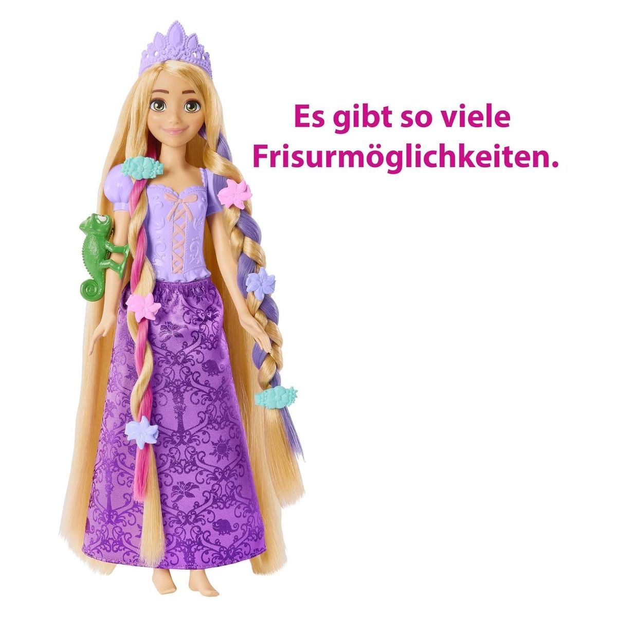 Mattel® Anziehpuppe Mattel HLW18 - Disney Princess - Haarspiel Rapunzel ink günstig online kaufen
