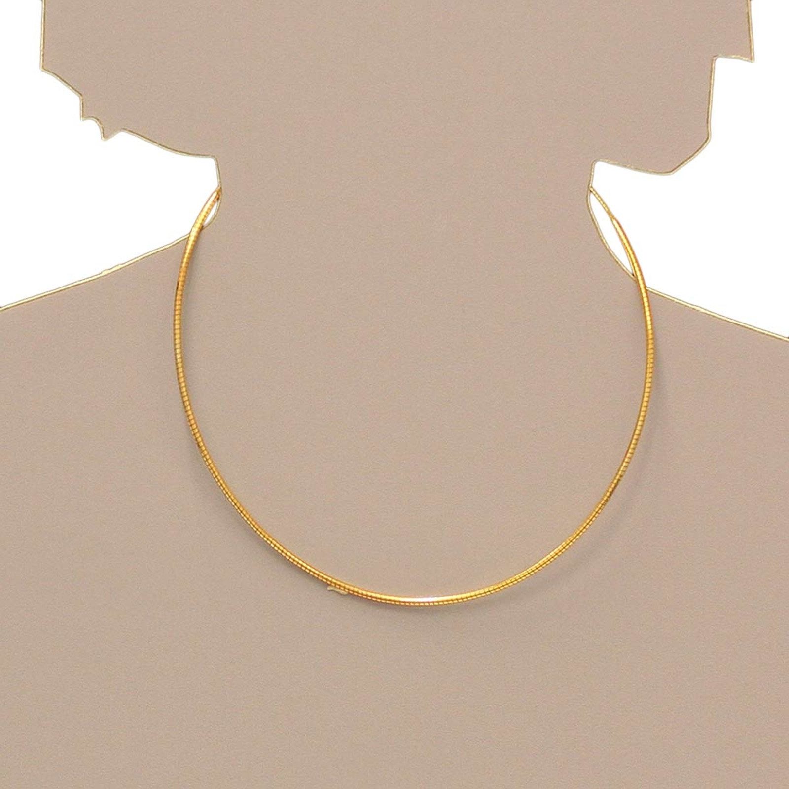 OSTSEE-SCHMUCK Halsreif Ostsee-Schmuck Halsreif Omega 2,2 mm Halsreif Omega 2,2 mm (1-tlg) – Bild 5 von 5