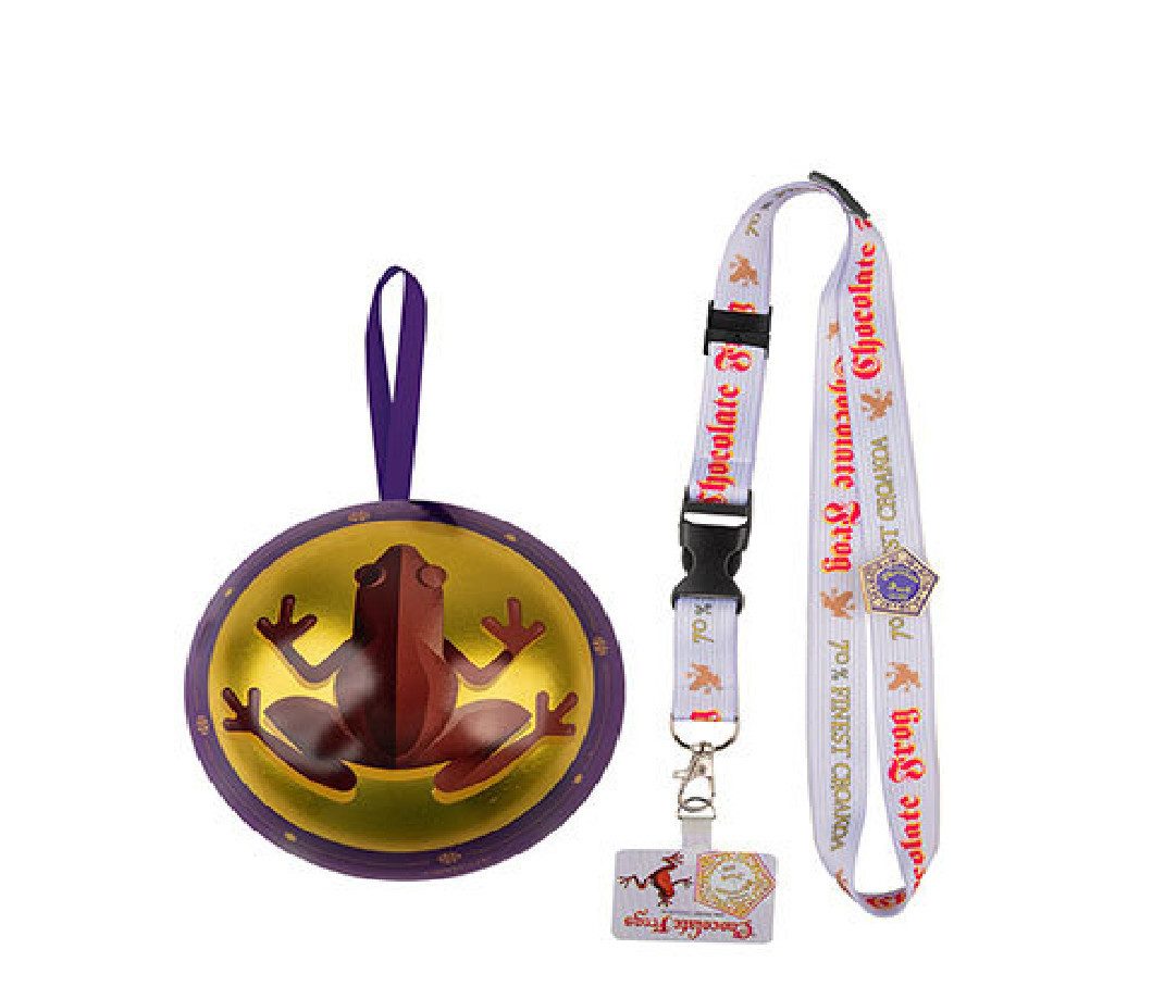 Weihnachtsbaumkugel Harry Potter Weihnachtskugel Schokofrosch Lanyard & Pin