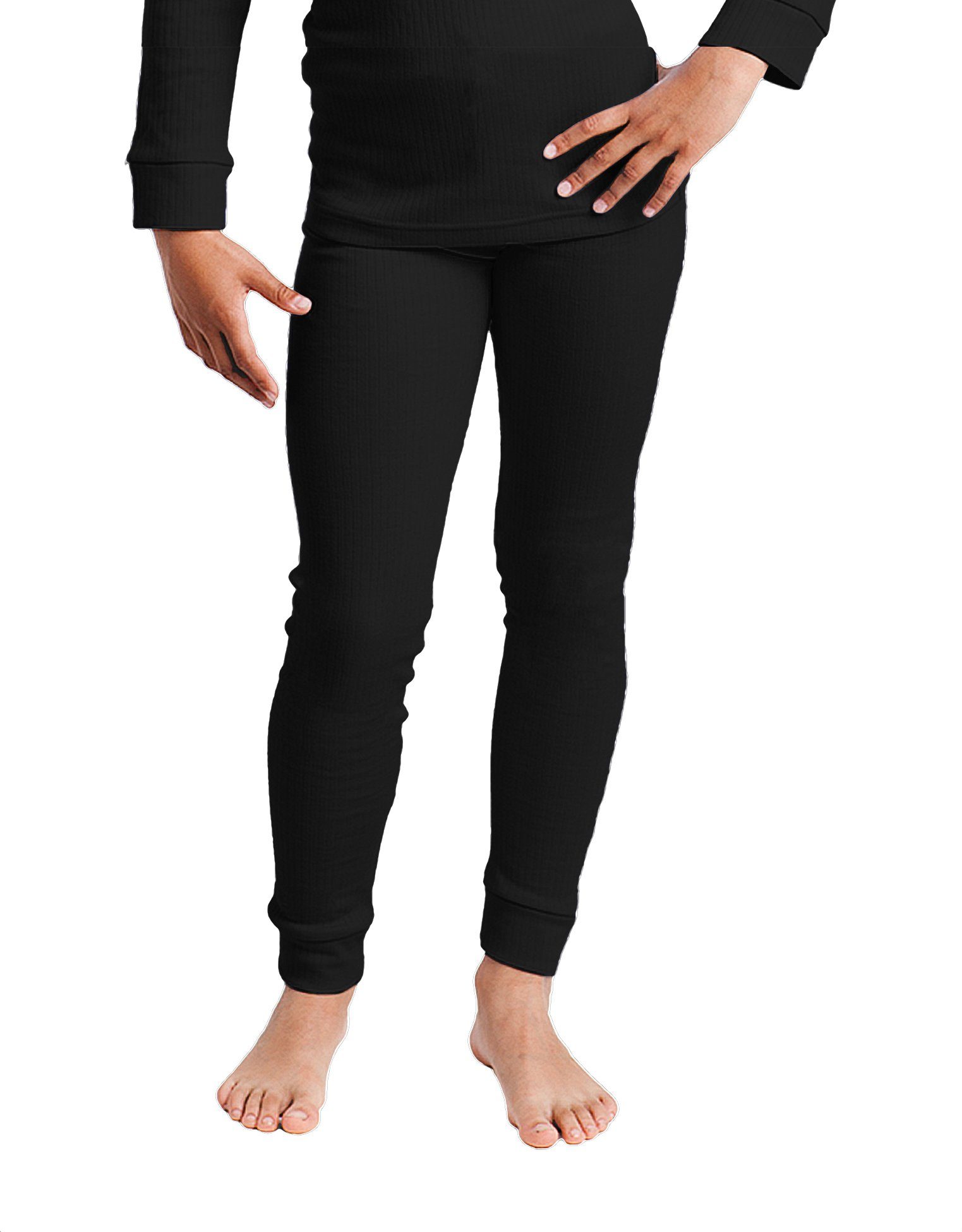 Cocain underwear Thermounterhose Warme lange Kinder Thermo Ski Unterwäsche lang Unterhose Unterhemd 100 (Packung, 2-St) warm weich gemütlich