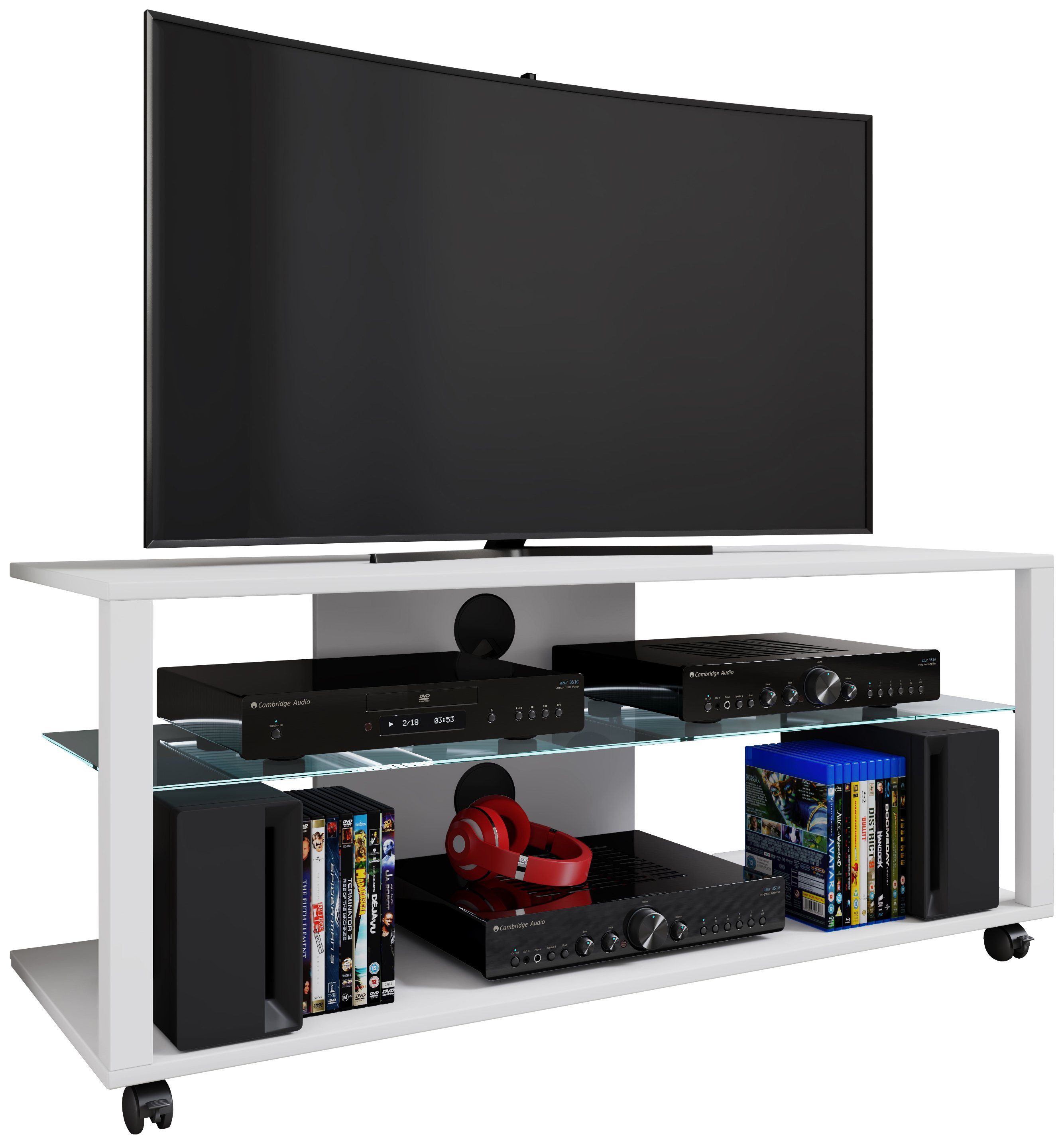 VCM TV-Board TV Lowboard Fernsehschrank Konsole günstig online kaufen