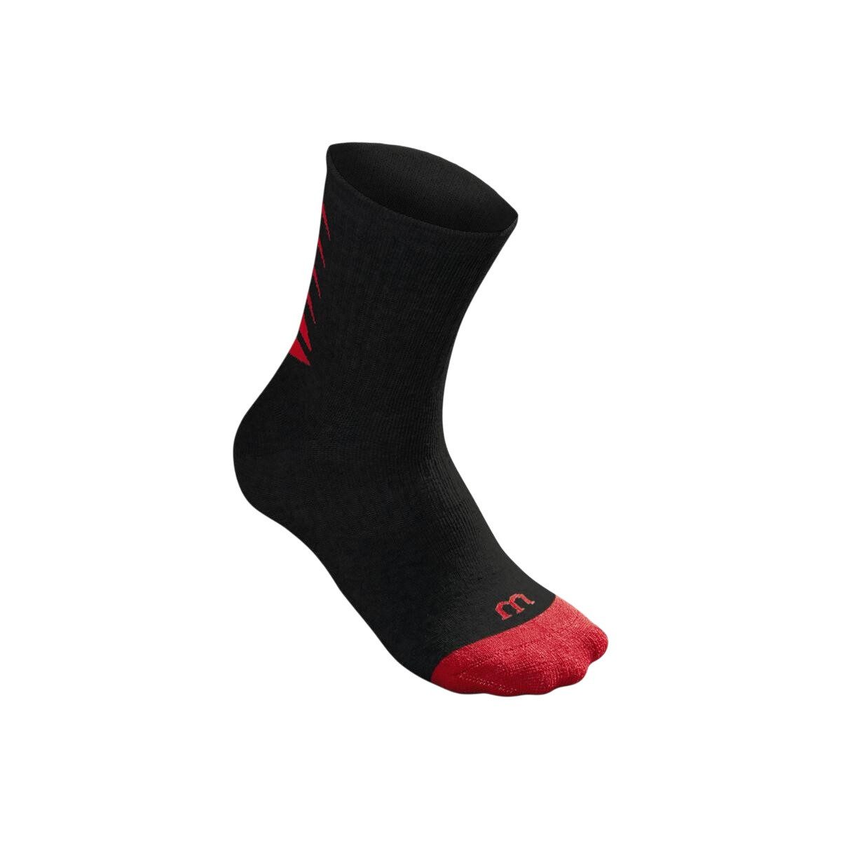 Wilson Tennissocken Crew schwarz/weiss/grau Kinder - 3 Paar