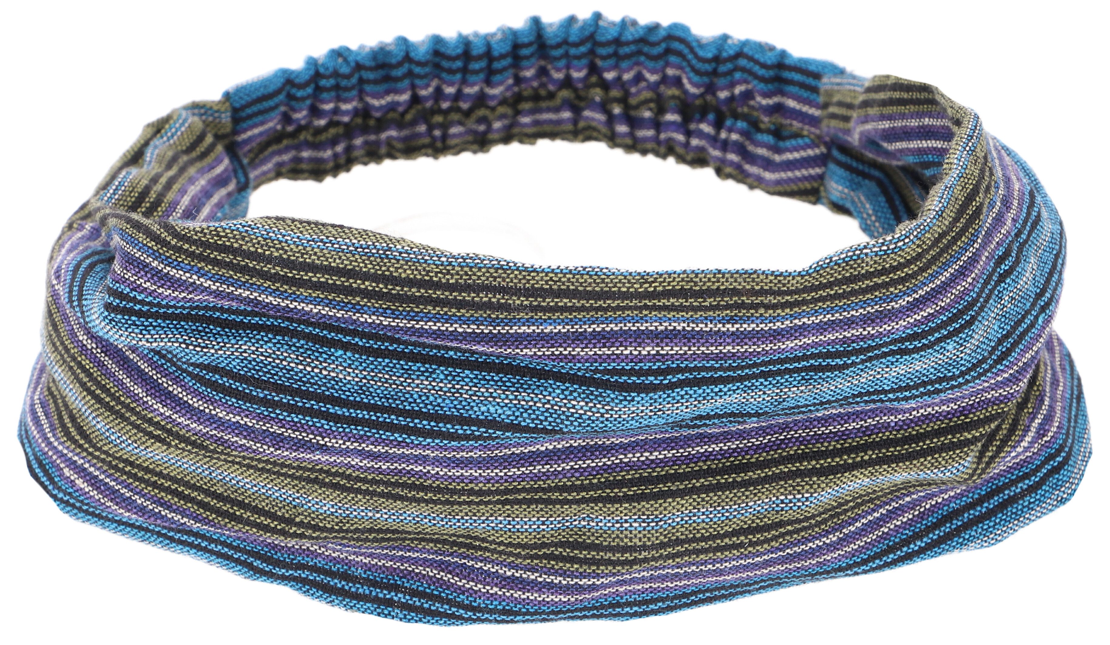 Guru-Shop Stirnband Haarband, Kopfband, gestreifte Bandana.. – Bild 4 von 4