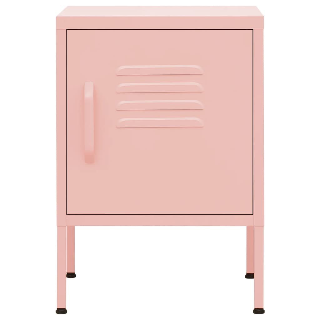 vidaXL Nachttisch Nachttisch Rosa 35x35x51 cm günstig online kaufen