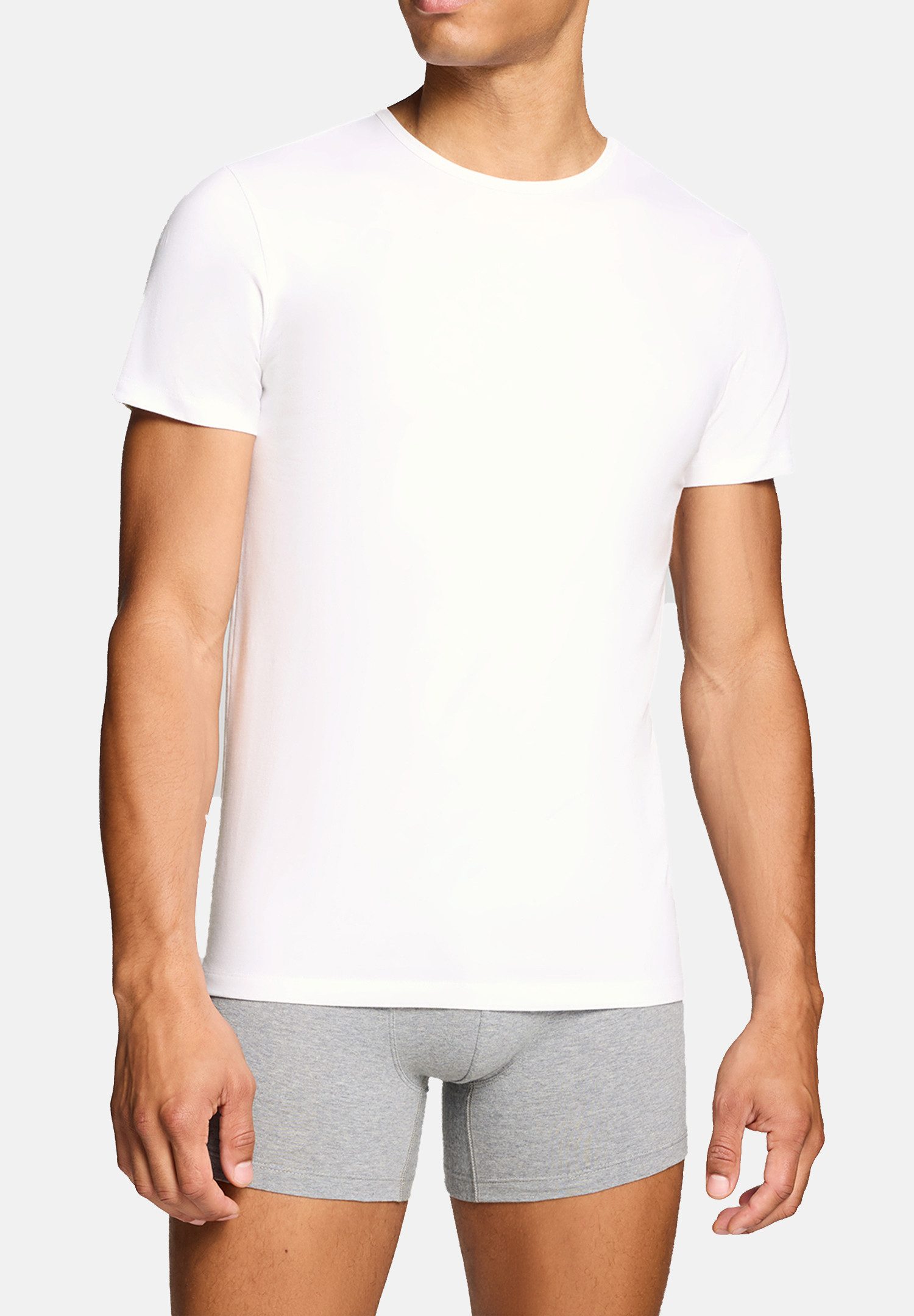 Levi's® Poloshirt LEVIS MEN SOLID CREW 6P (Packung, 6-tlg., 6er-Pack)