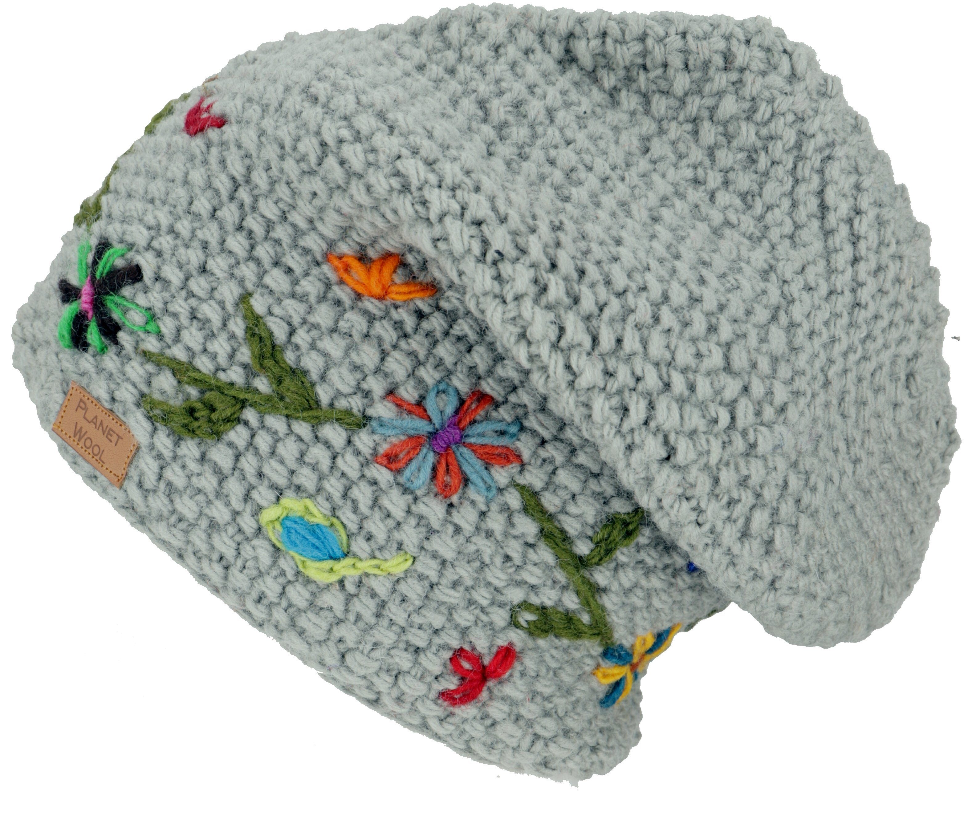 Strickmütze Beanie Mütze, bestickte Strickmütze,..