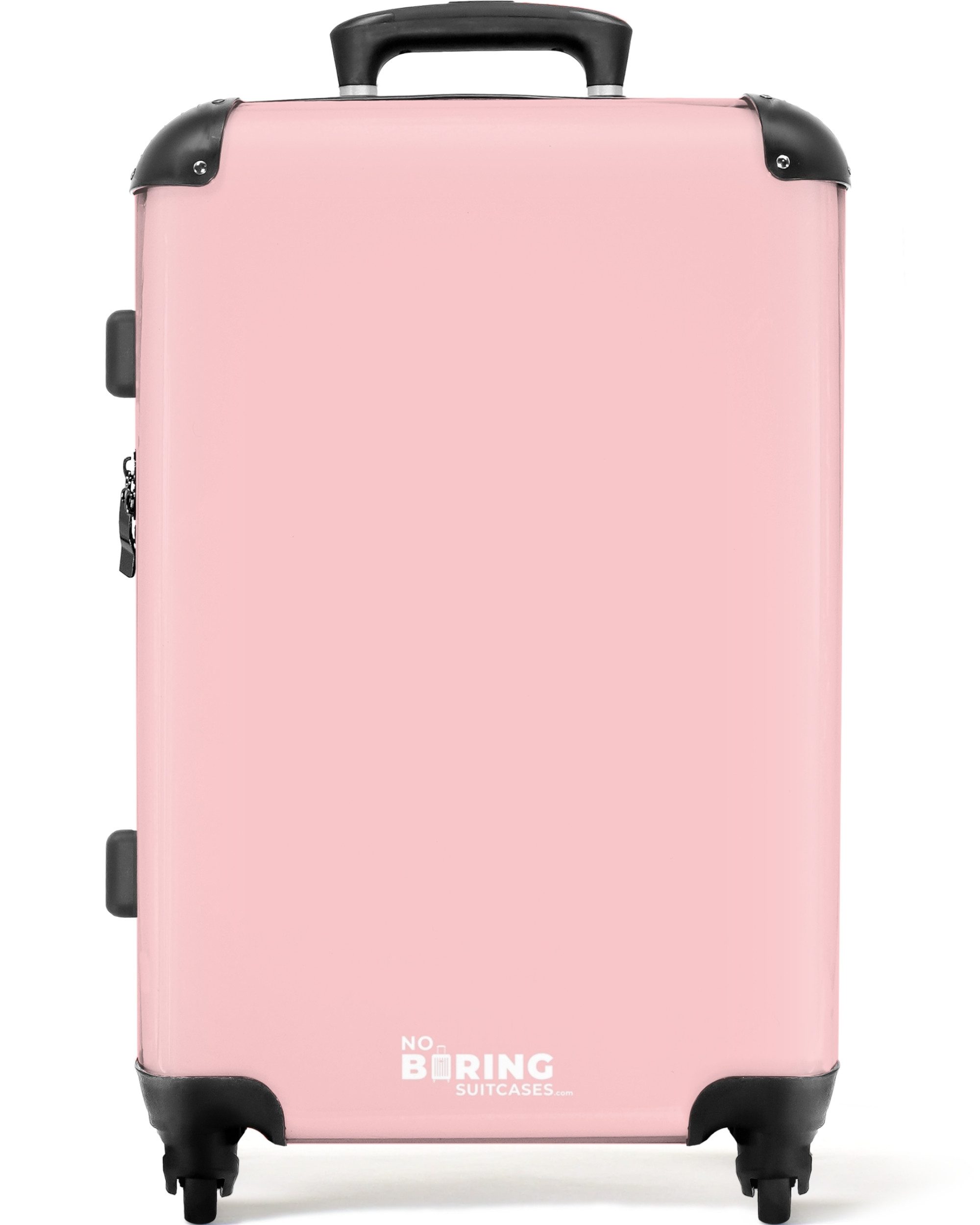 NoBoringSuitcases.com© Hartschalen-Trolley Rosa - Einfarbig - günstig online kaufen