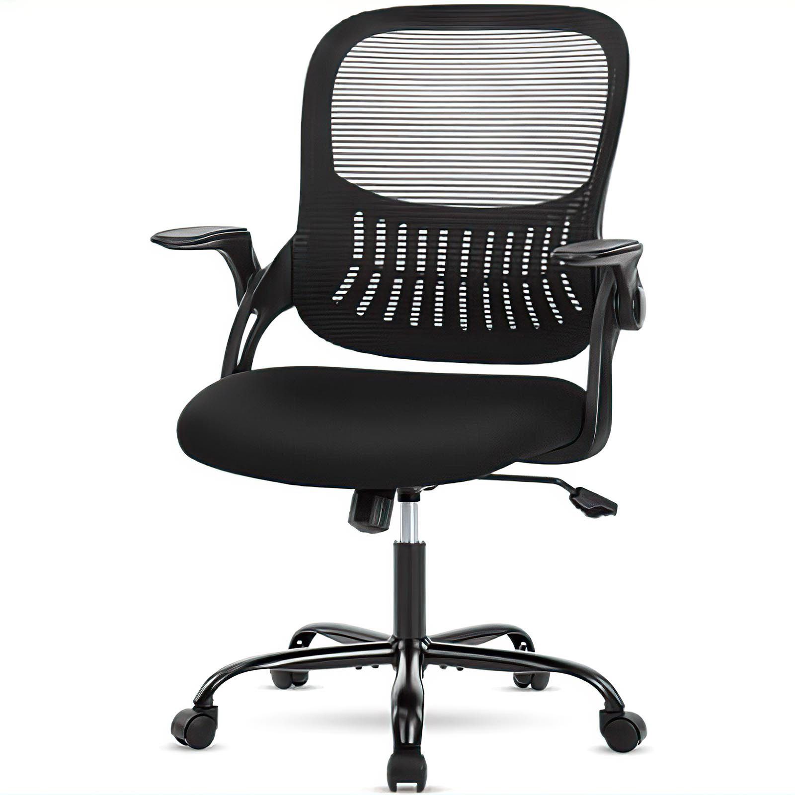 Refined Living Bürostuhl Ergonomie Drehstuhl Klappbare günstig online kaufen