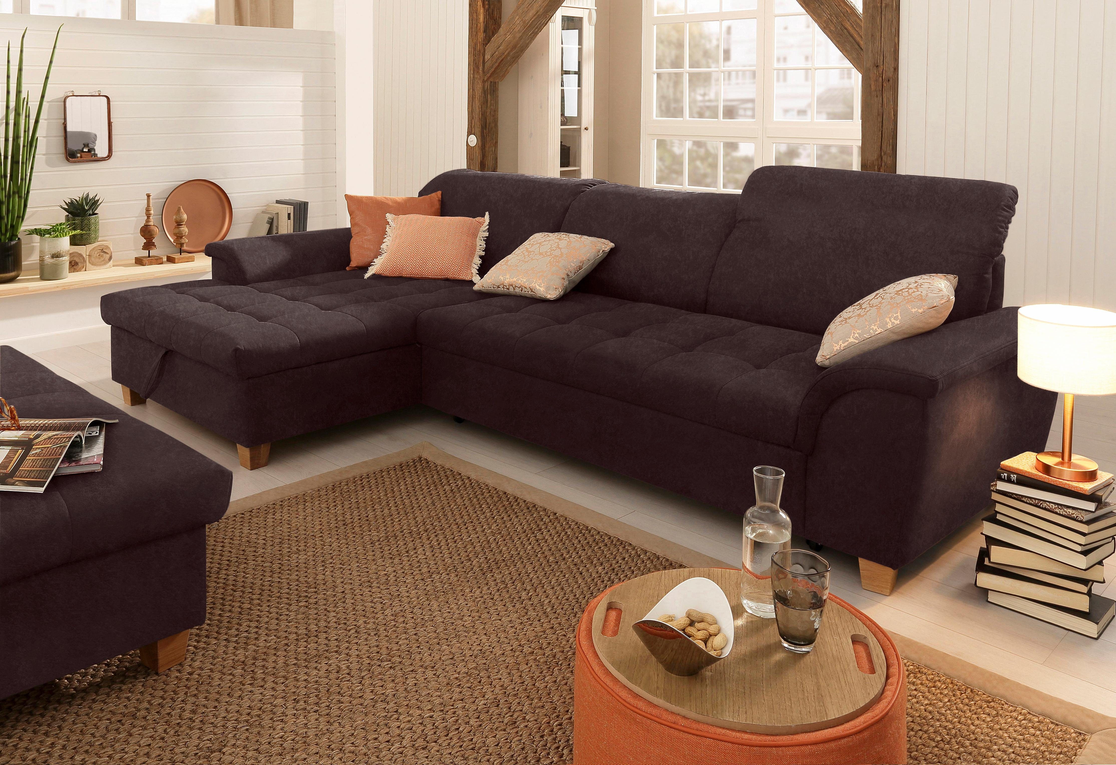 Home affaire Ecksofa Lyla L-Form, mit günstig online kaufen