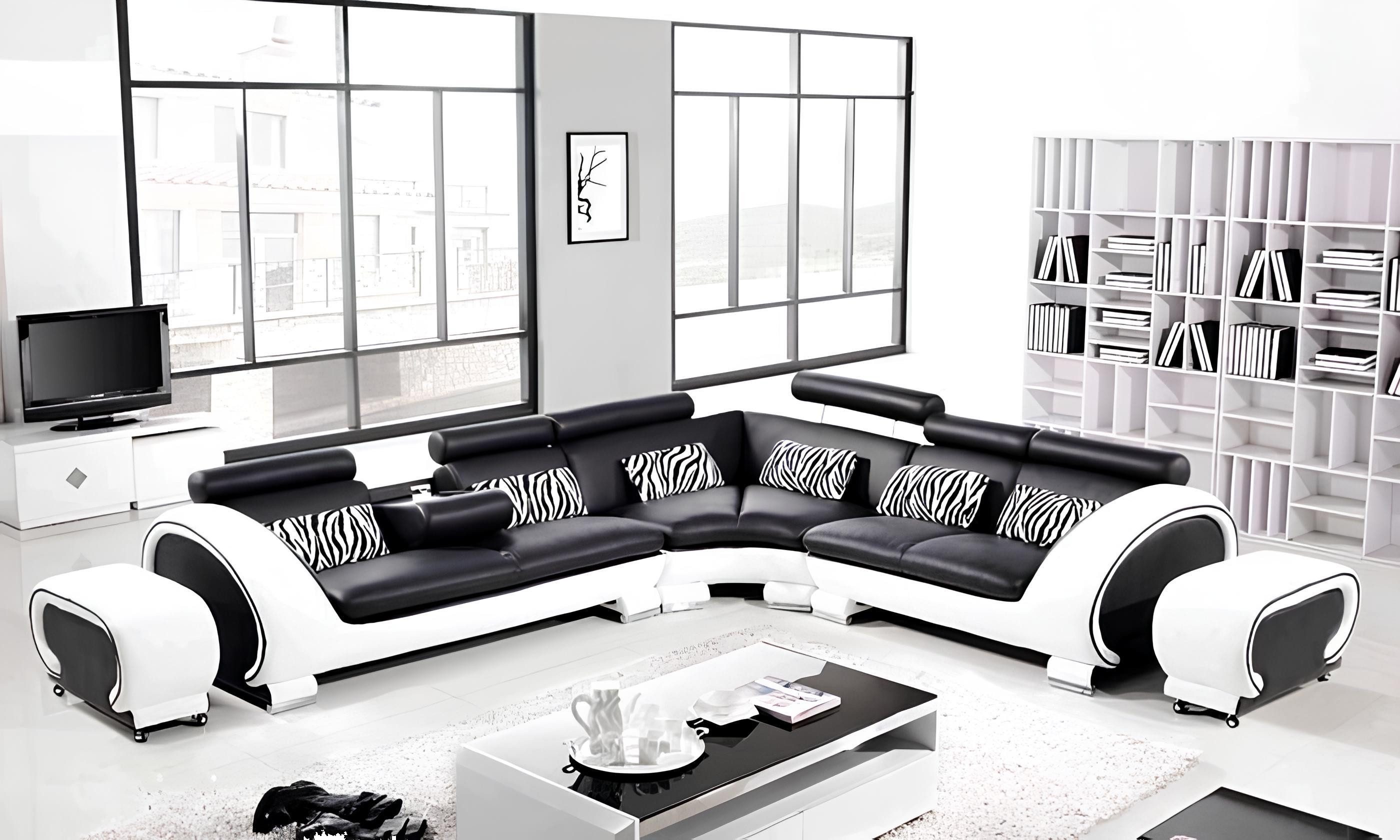 Xlmoebel Ecksofa L-Form Wohnlandschaft mit hochwertiger Polsterung in modernem Design, Hergestellt in Europa