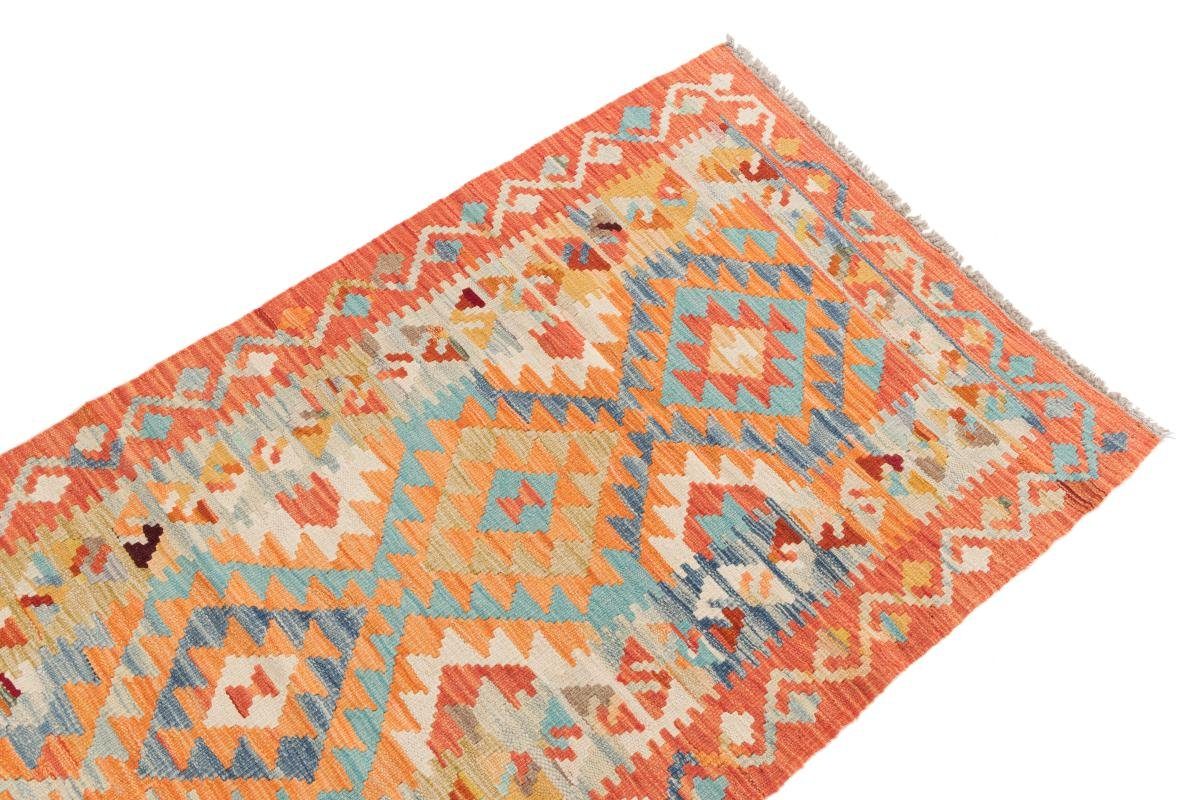 Afghan Handgewebter Orientteppich rechteckig, Kelim Trading, Höhe: 83x192 Nain 3 mm Läufer, Orientteppich